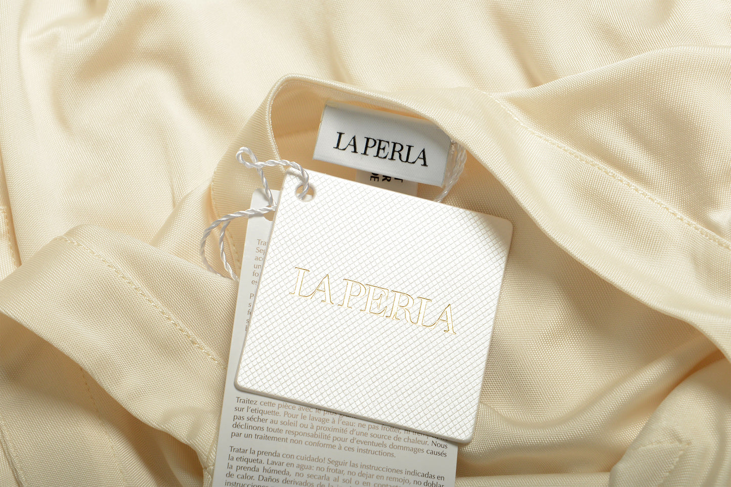 La Perla Women's Ivory Cover Up Dress US M IT 42