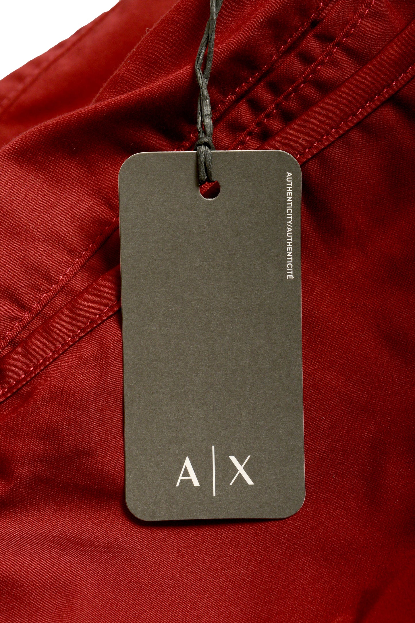 Armani Exchange Men's "P45" Burgundy Slim Fit Chino Casual Pants US 34S IT 50