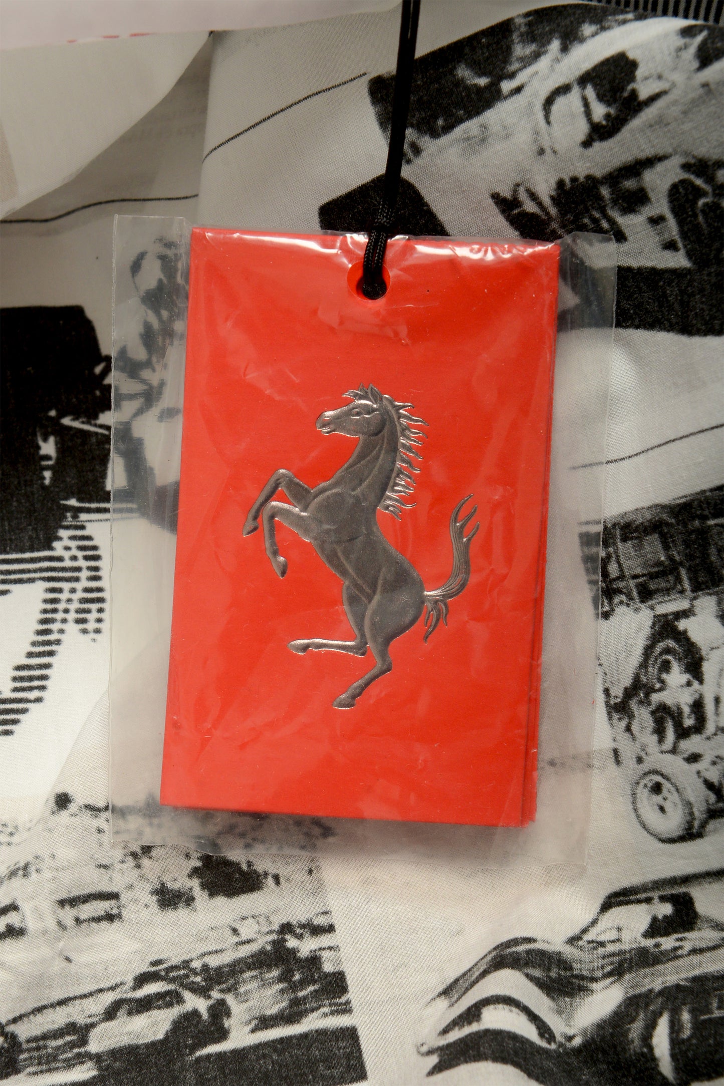 Scuderia Ferrari Fluid Logo Print Short Sleeve Shirt US S IT 48