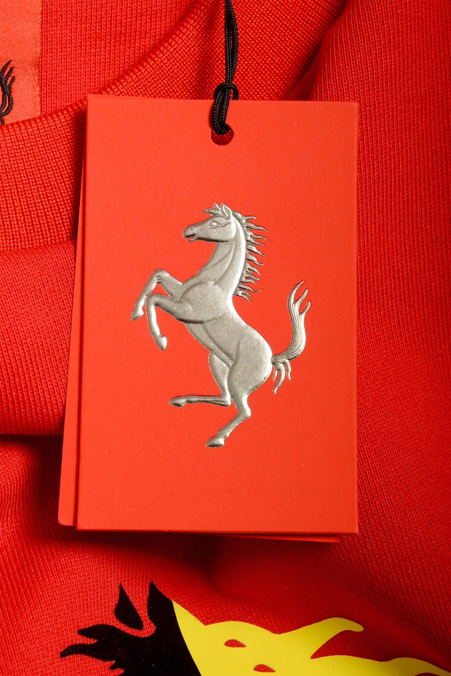 Scuderia Ferrari Men's Fleece Bi-Colour Big Pr.Horse CNeck Sweatshirt US M IT 50