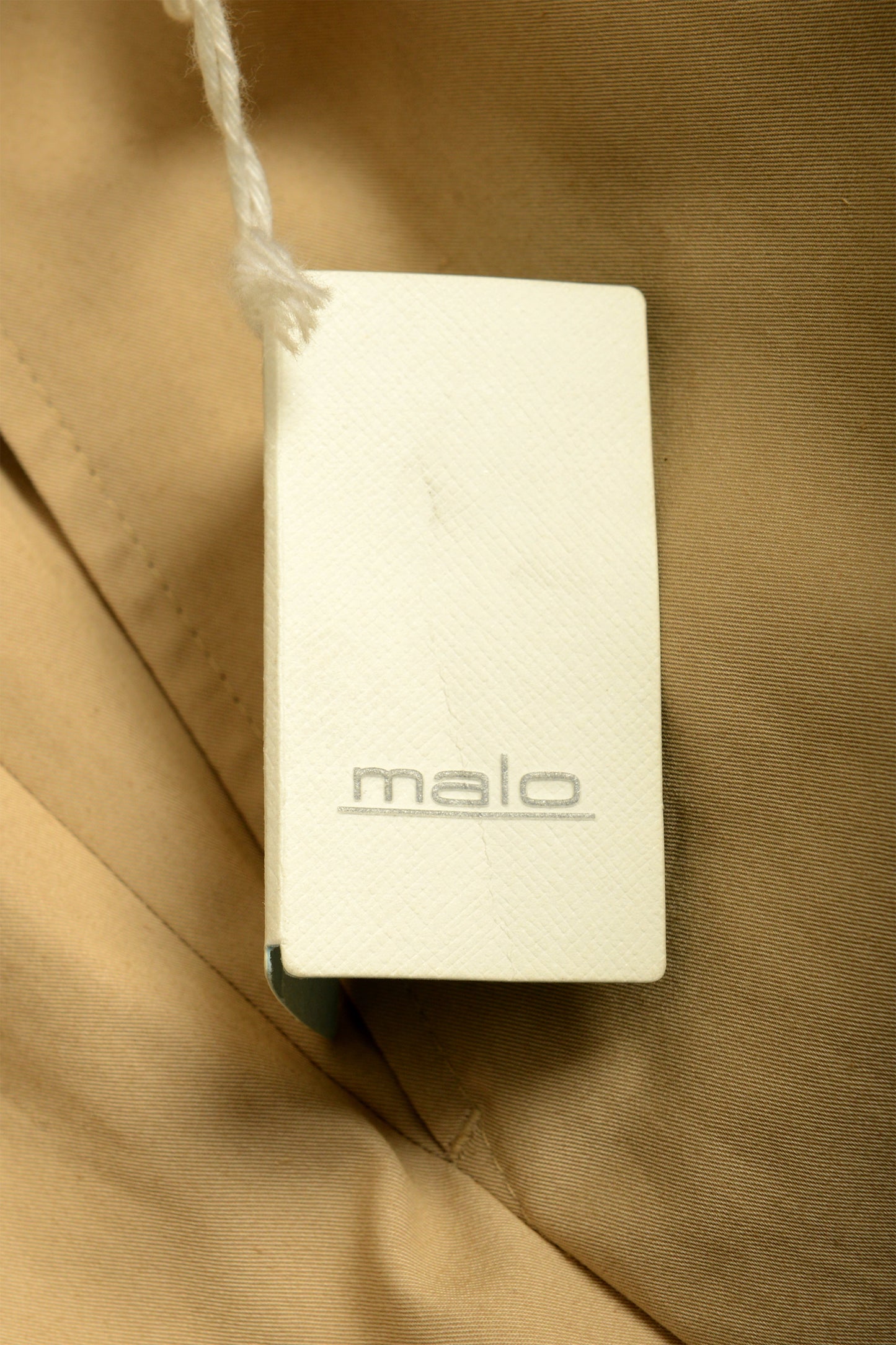 Malo Men's Beige Flat Front Casual Pants US 40 IT 56