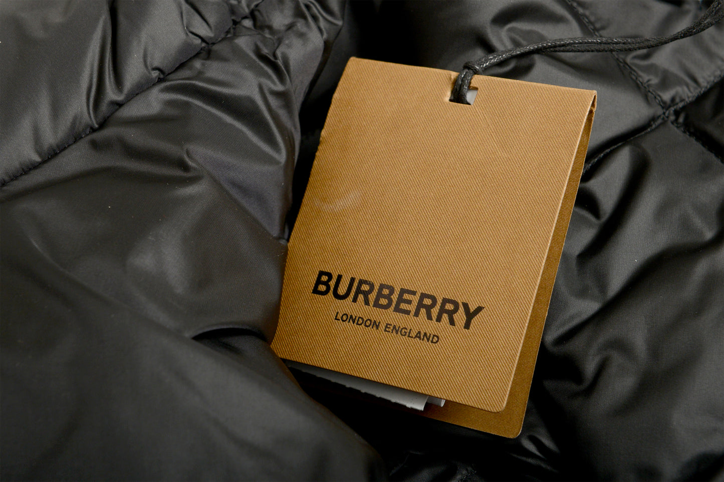 Burberry Women's "OSWESTRY" Black Down Insulated Puffer Parka Jacket US L IT 44