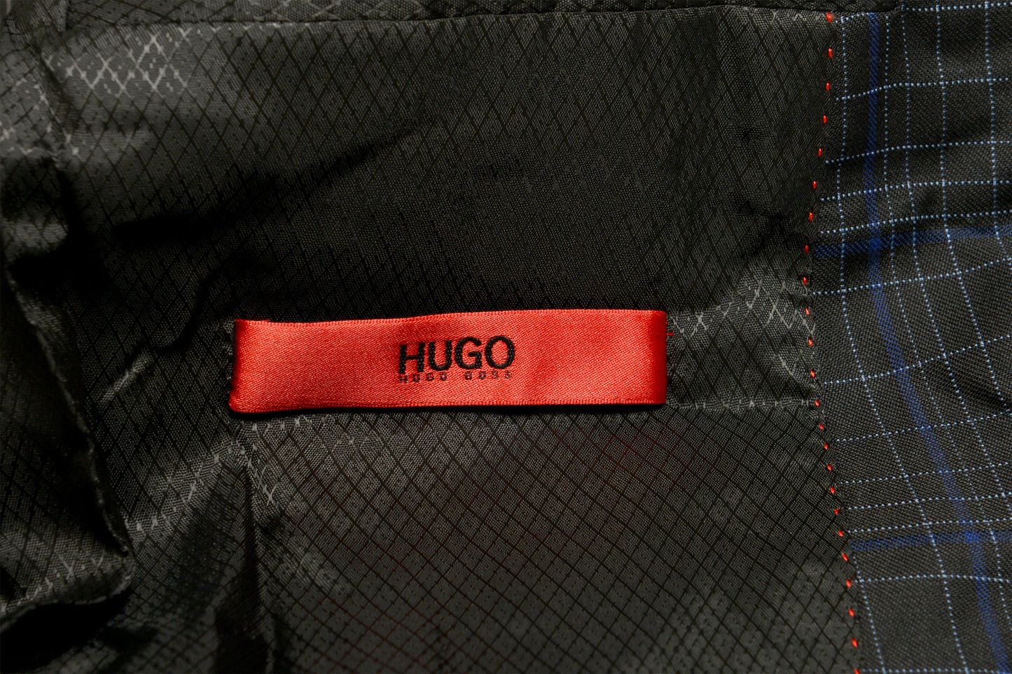 Hugo Boss Men's "C-Jetson" 100% Wool Plaid Two Button Blazer US 40R IT 50R