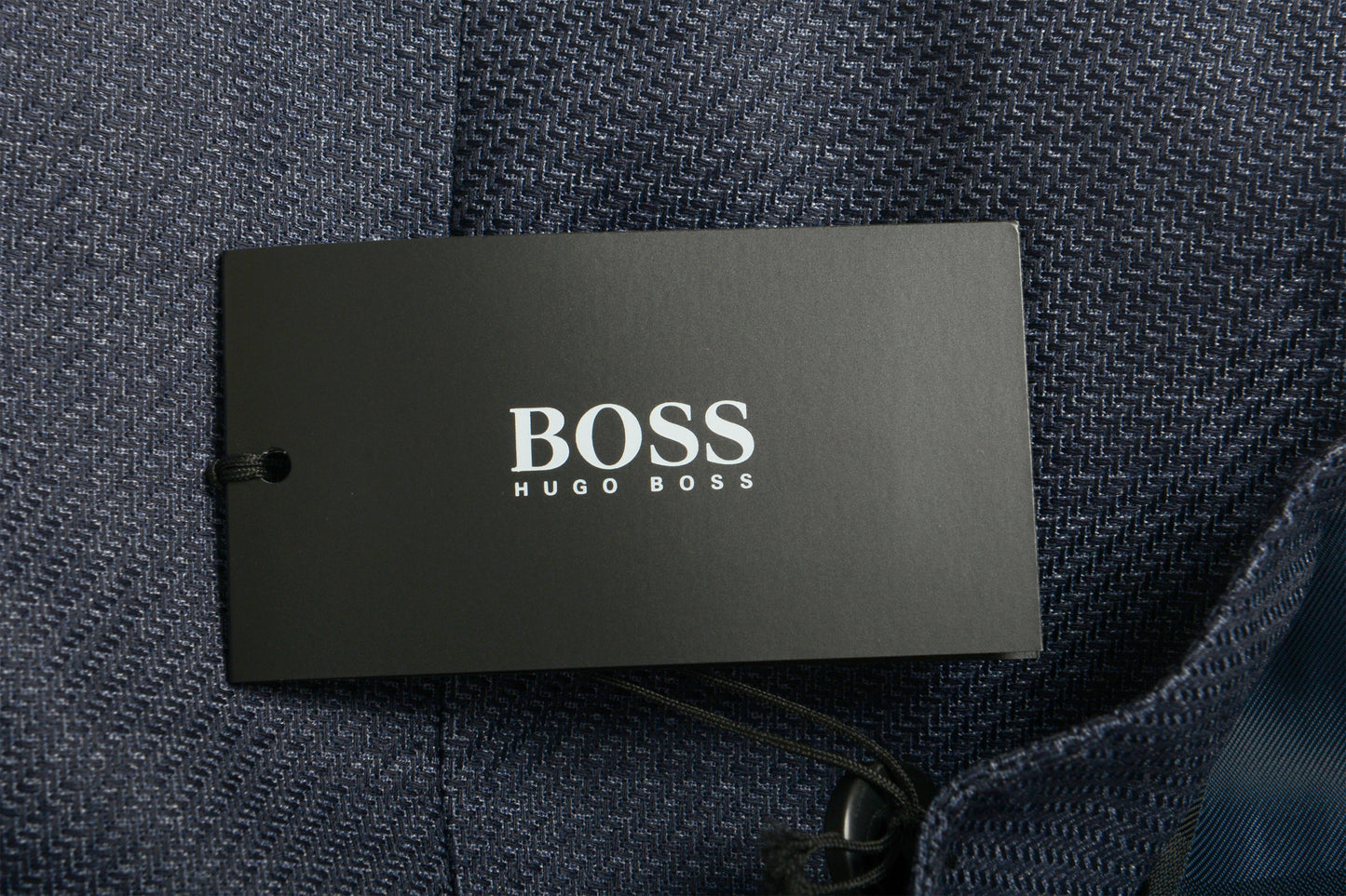 Hugo Boss Men's "Roan1" Extra Slim Fit Blue Wool Two Button Blazer US 38R IT 48R