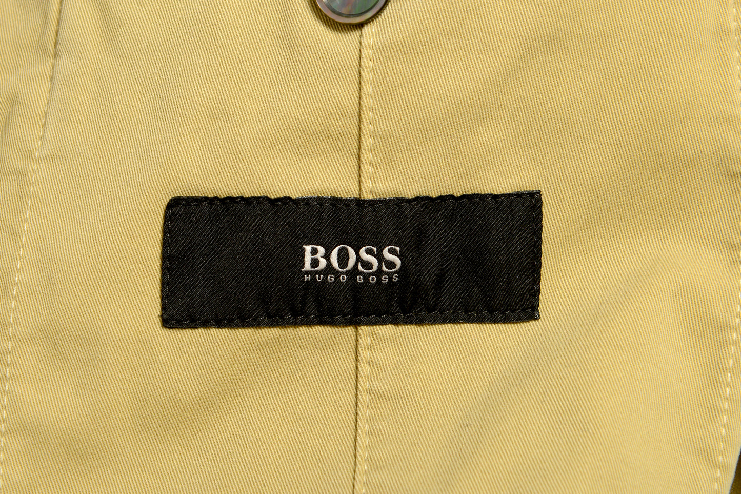 Hugo Boss Men's "Hanry-D" Slim Fit Stone Beige Two Button Blazer US 38R IT 48R