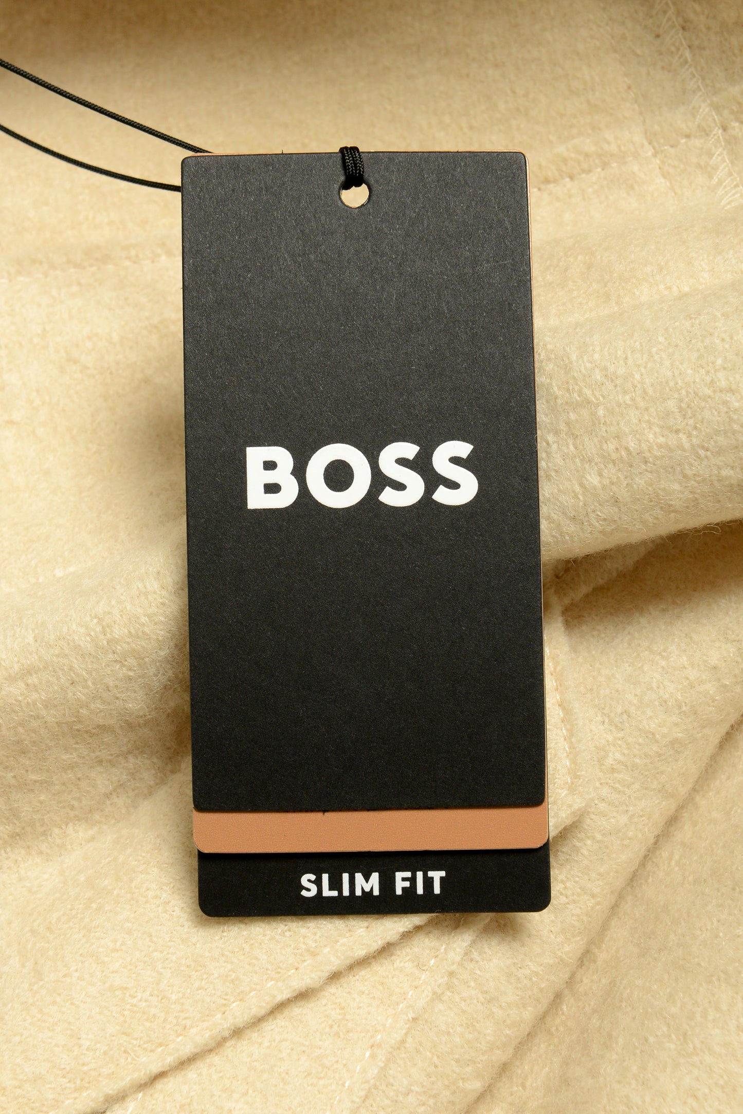 Hugo Boss Men's "C-Hanry-J-RC-234" Slim Fit Ivory 100% Wool Blazer US 38R IT 48R