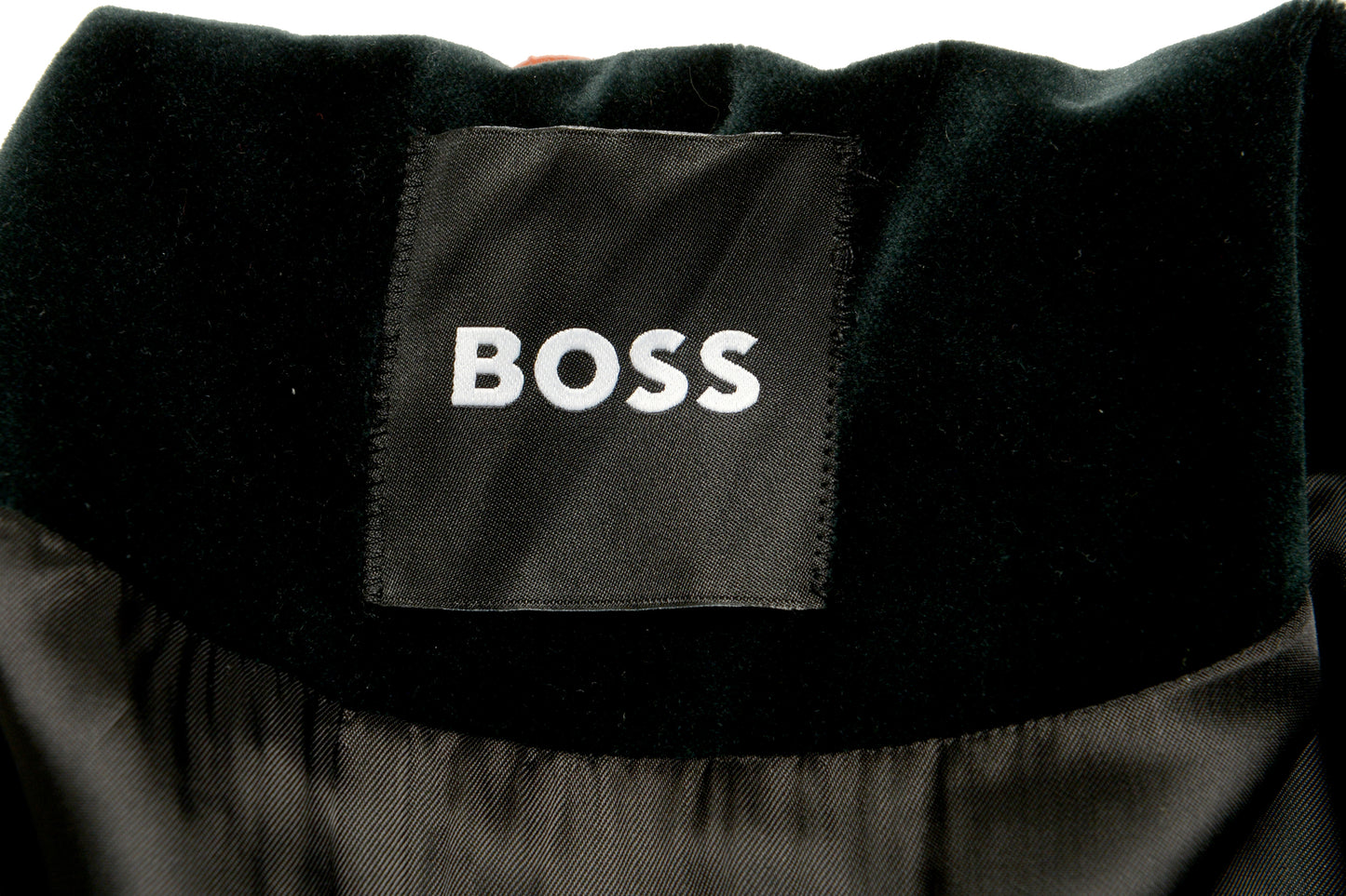 Hugo Boss "C-Hanry-BMB-244" Slim Fit Velour Full Zip Bomber Jacket US 38R IT 48R