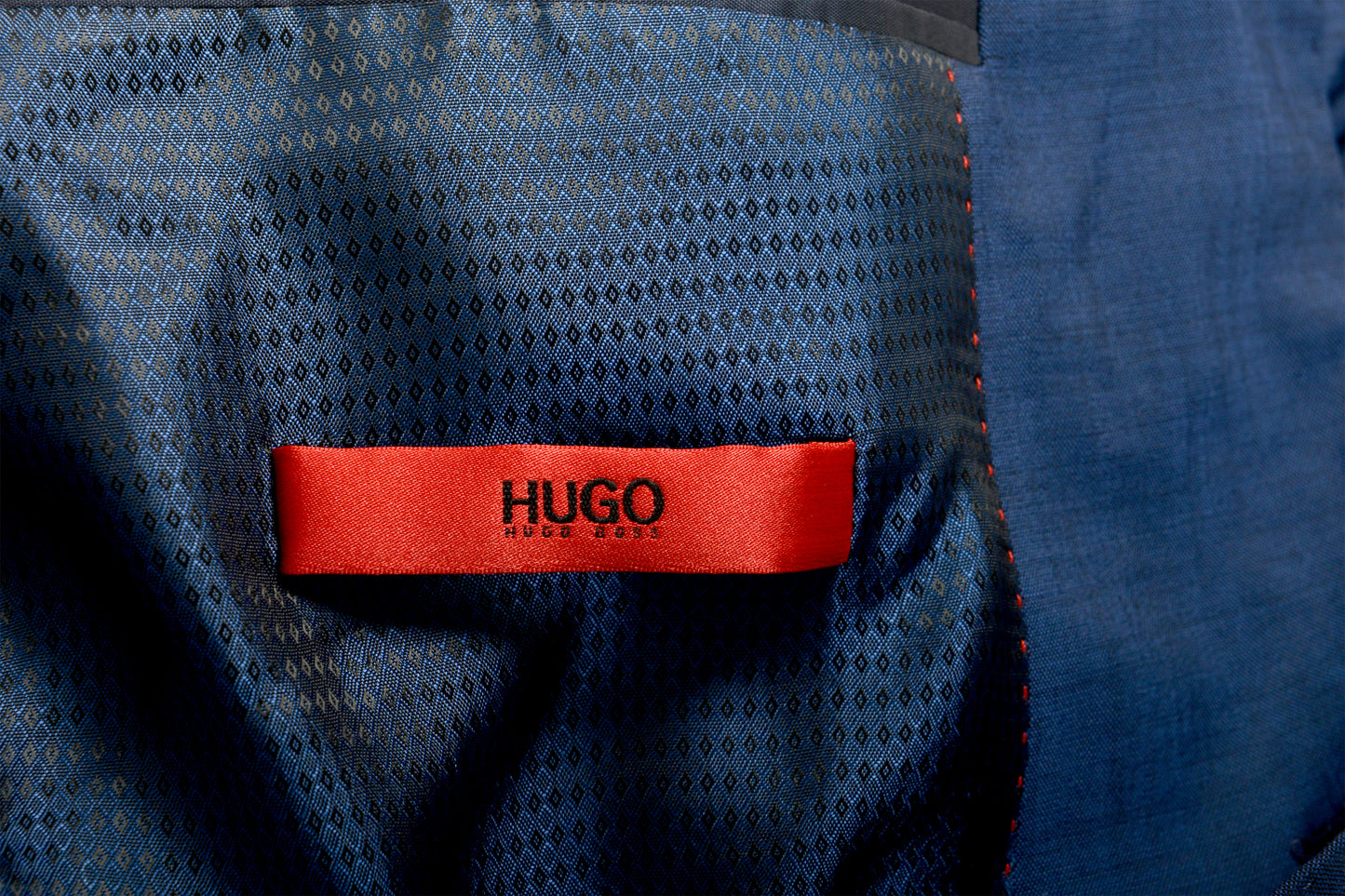 Hugo Boss Men's "C-Pasini/C-Movie" Blue Wool Two Button Suit US 38R IT 48R