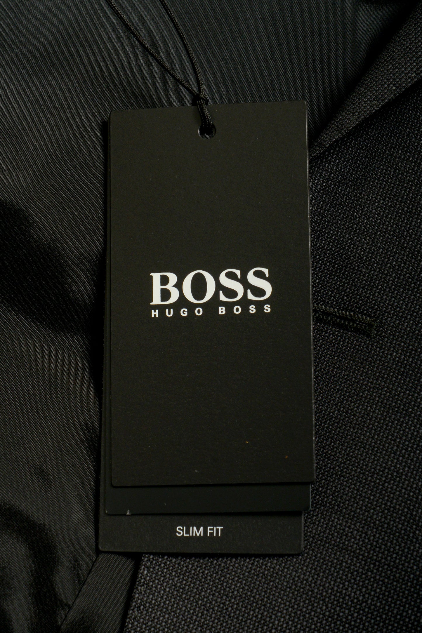Hugo Boss Men's "Huge6/Genius5" Slim Fit Gray 100% Wool Suit US 38R IT 48R