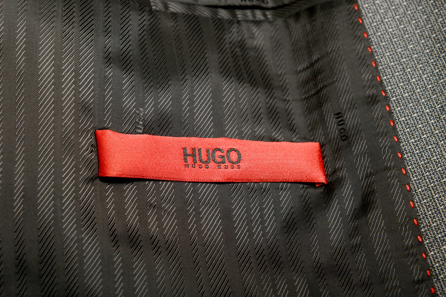 Hugo Boss Men's "Jeffery/Simmons182" Regular Fit 100% Wool Suit US 44L IT 54L