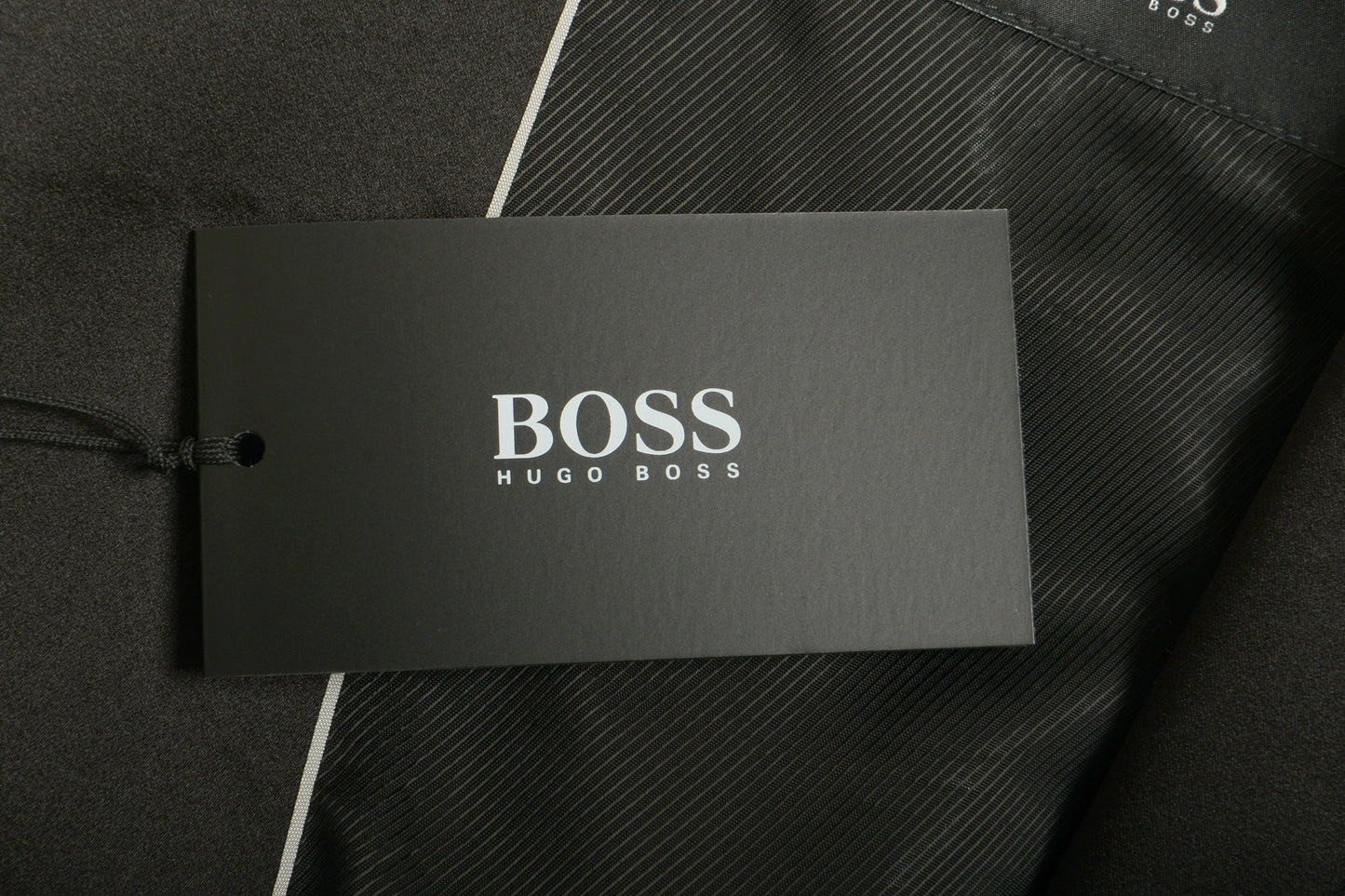 Hugo Boss Men's "The Stars75/Glamour3" Black 100% Wool Tuxedo Suit US 46L IT 56L