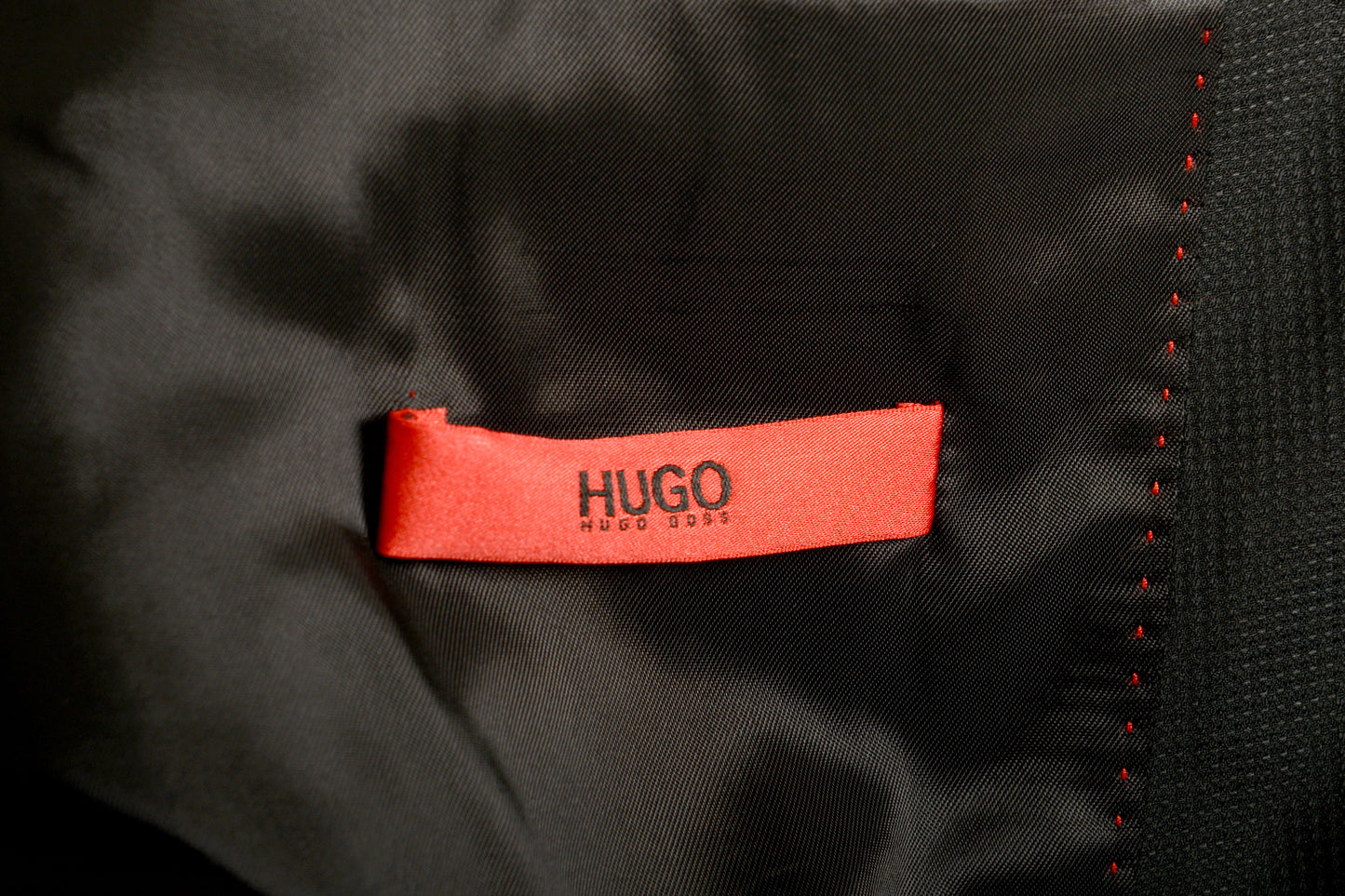 Hugo Boss Men's "C-Jefferd/C-Stedson" Regular Fit Black Wool Suit US 40S IT 50S