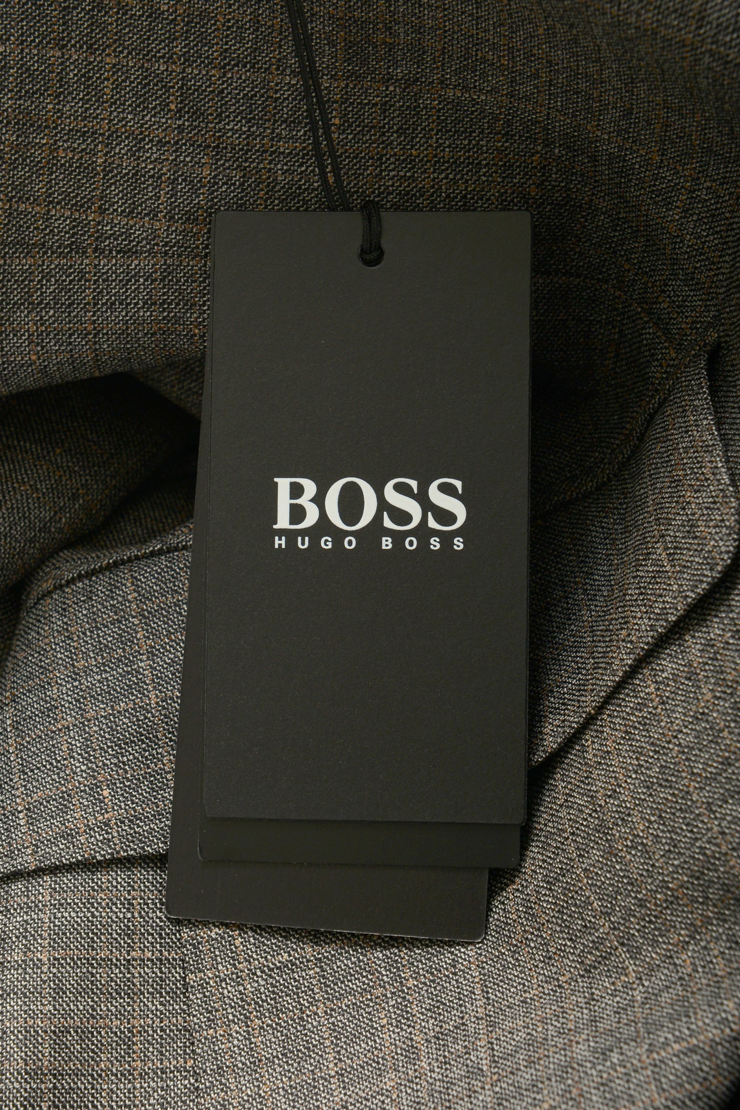 Hugo Boss Men's Johnstons5/Lenon1 Regular Fit 100% Wool Plaid Suit US 38S IT 48S