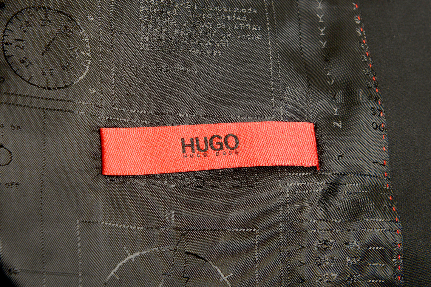 Hugo Boss Men's "C-Jeffery/C-Simmons" Regular Fit Black Suit US 38R IT 48R