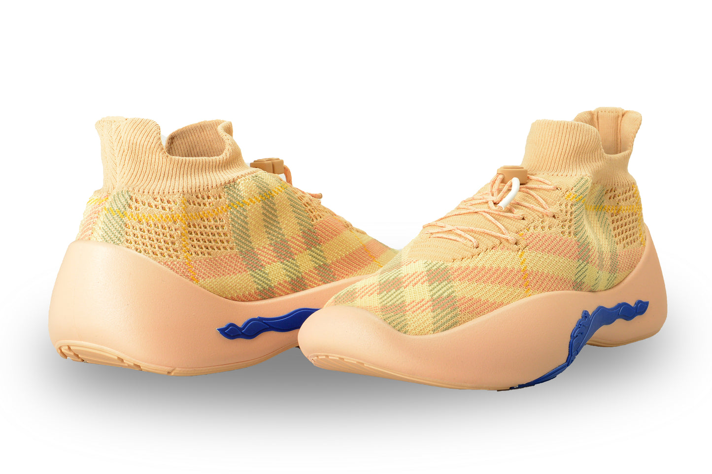 Burberry Women's "Neptune" Teacup IP Check Sneakers Shoes US 10 IT 40