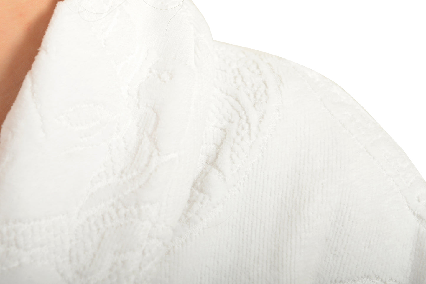 Versace White Medusa Logo 100% Cotton Belted Bathrobe Size S