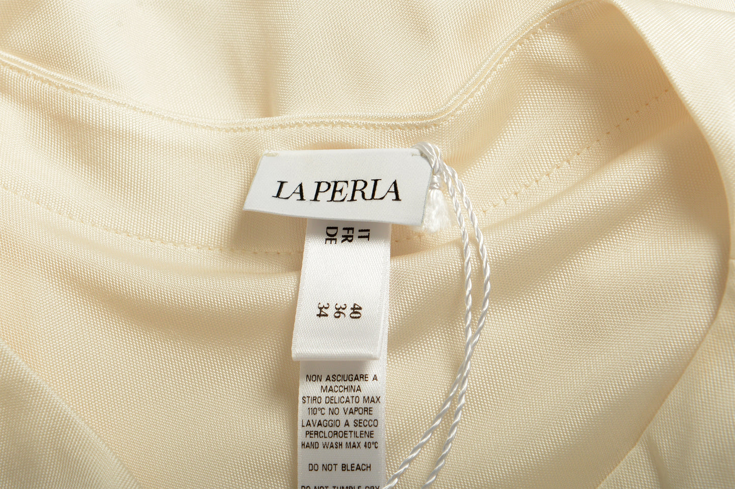 La Perla Women's Ivory Cover Up Dress US S IT 40