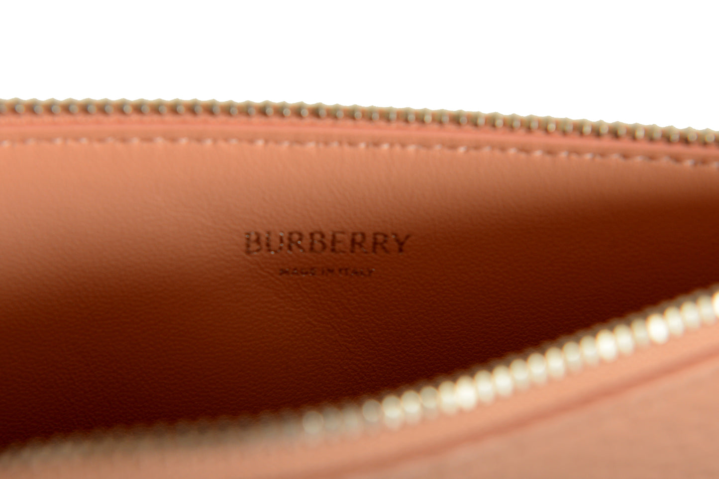 Burberry Women's "Mini Chess Pouch" Textured Leather Hobo Handbag Shoulder Bag