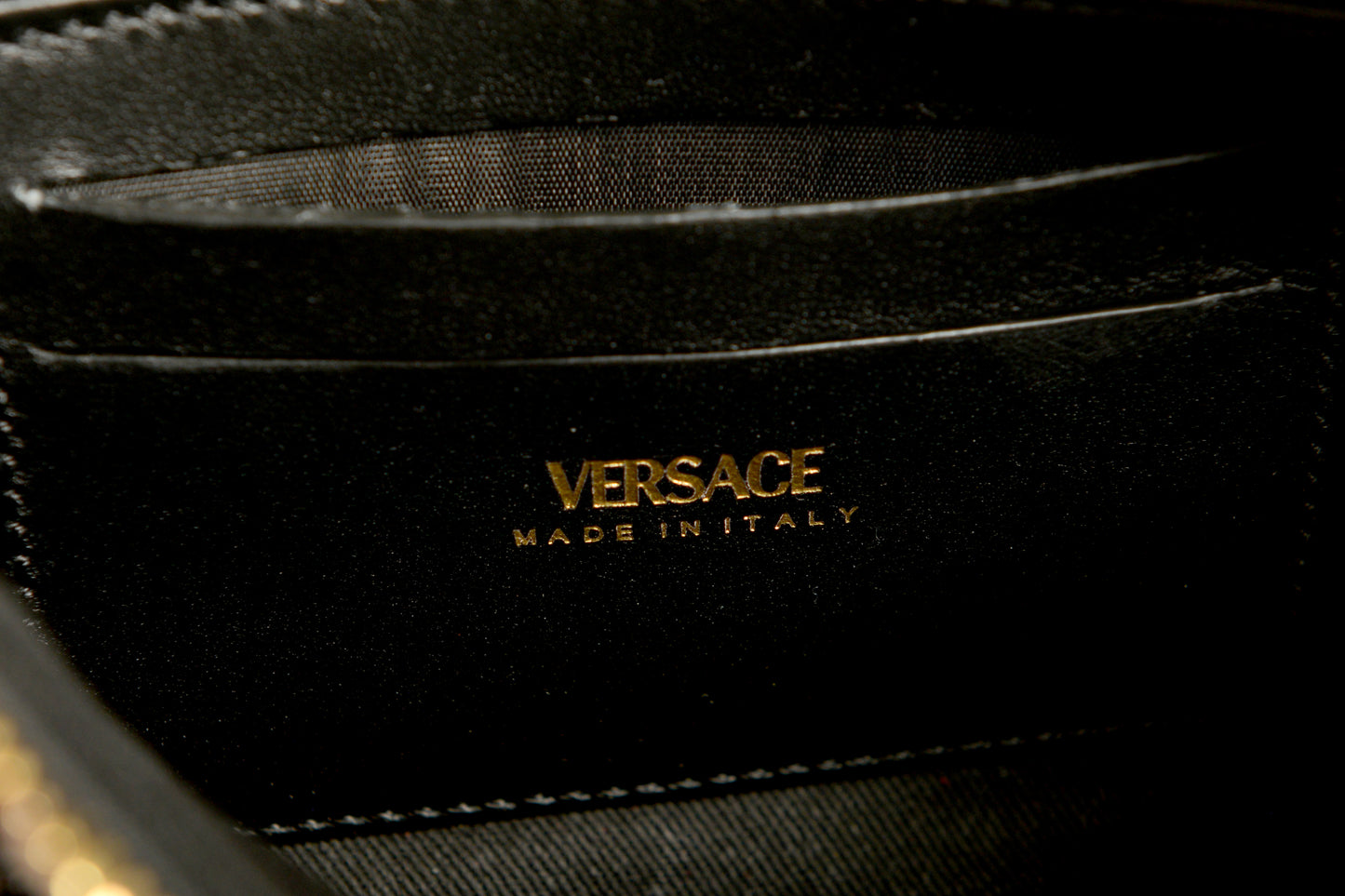 Versace Women's Wool Lurex Jacquard Gold Medusa Quilted Handbag Shoulder Bag