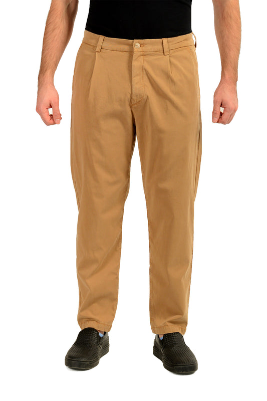 Hugo Boss Men's "C-Kerin-PL" Tapered Fit Beige Casual Pants US 32/32 IT 32/32