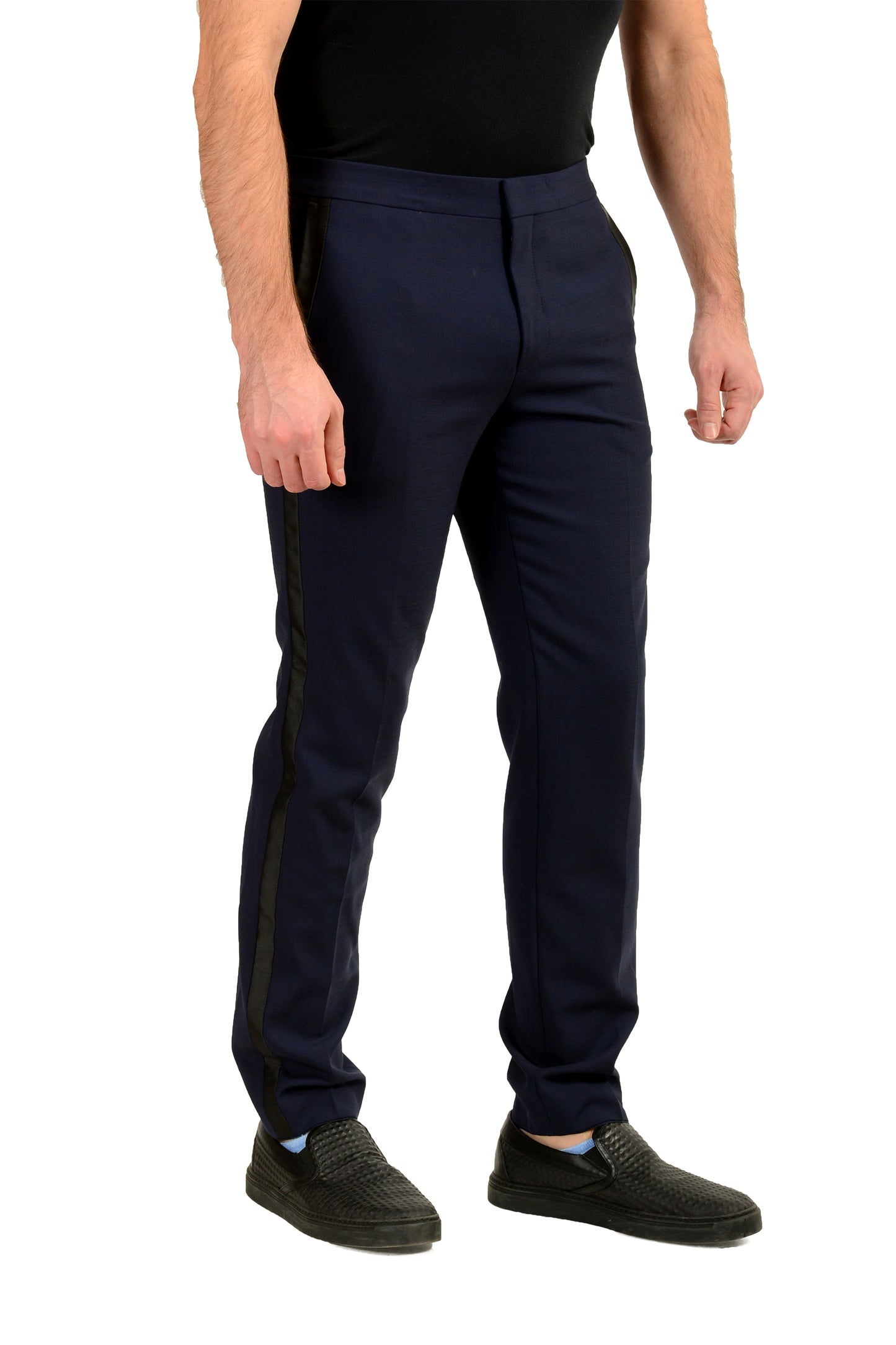 Hugo Boss Men's "Hesten224E1X" Extra Slim Soft Constructed Pants US 34R IT 50