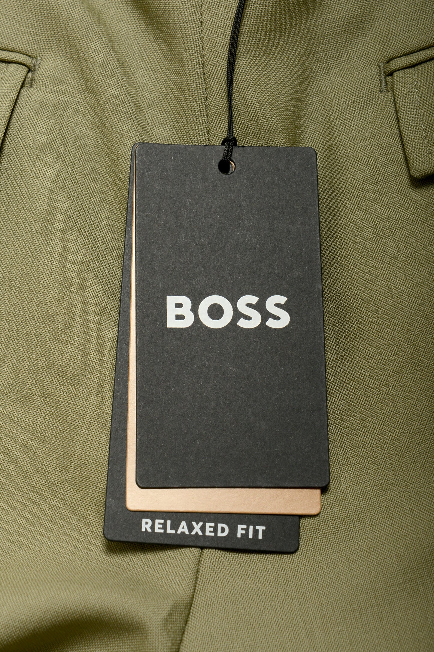 Hugo Boss Men's "C-Perin-DPL-TU-253" 10% Wool Pleated Dress Pants US 32R IT 48