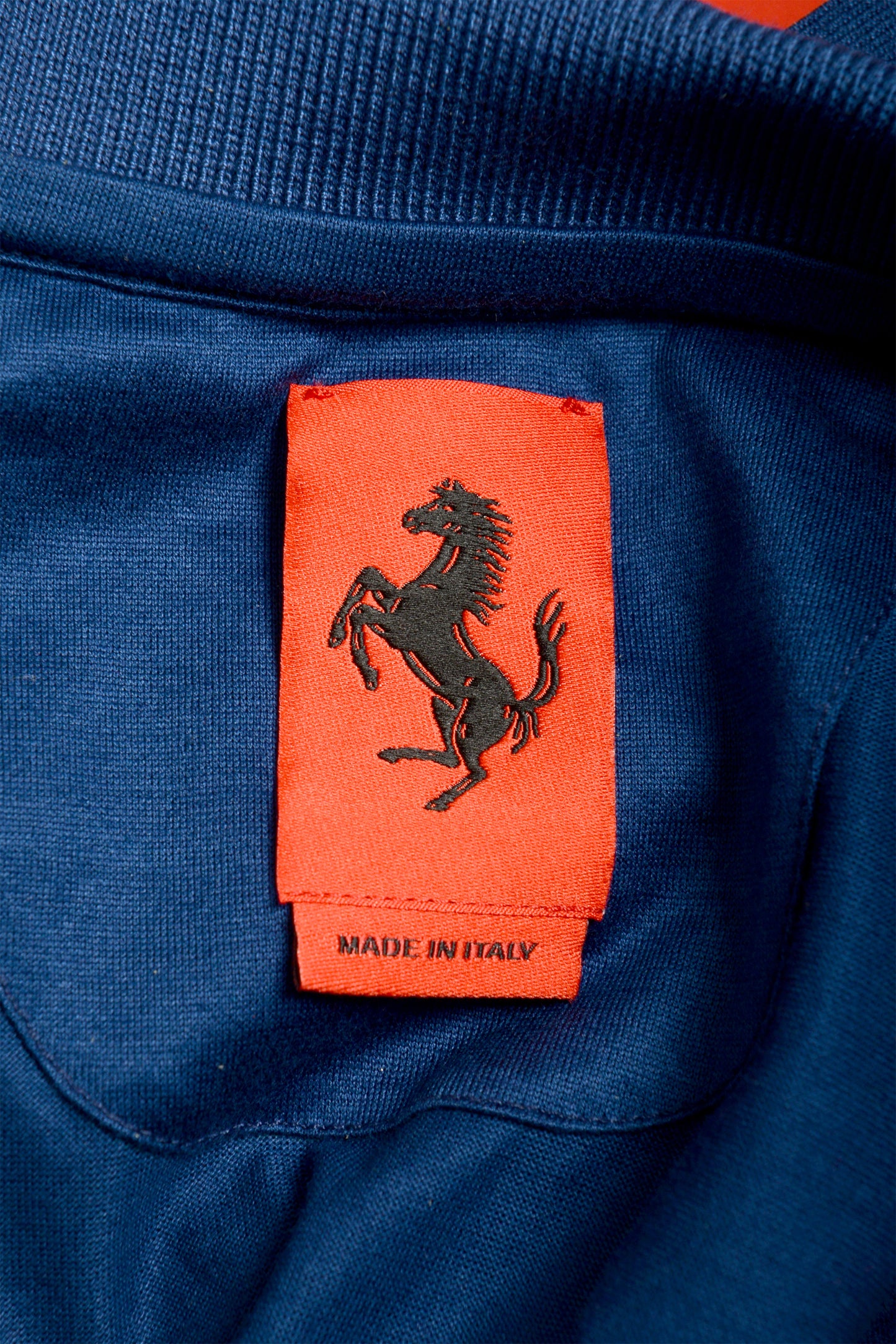 Scuderia Ferrari Men's Royal Blue Short Sleeve Polo Shirt US L IT 52