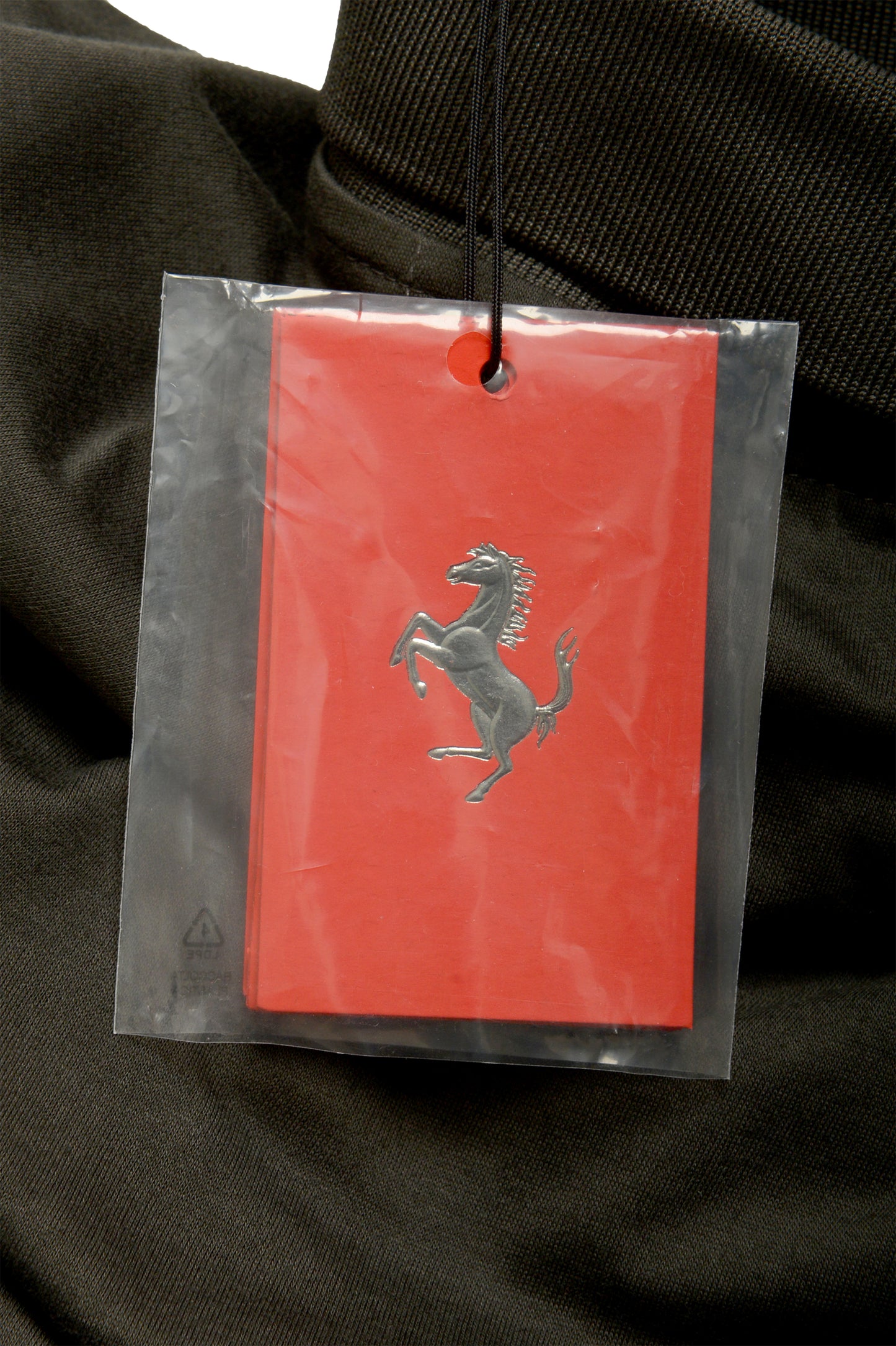 Scuderia Ferrari Fluid Logo Print Short Sleeve Polo Shirt US 3XL IT 58