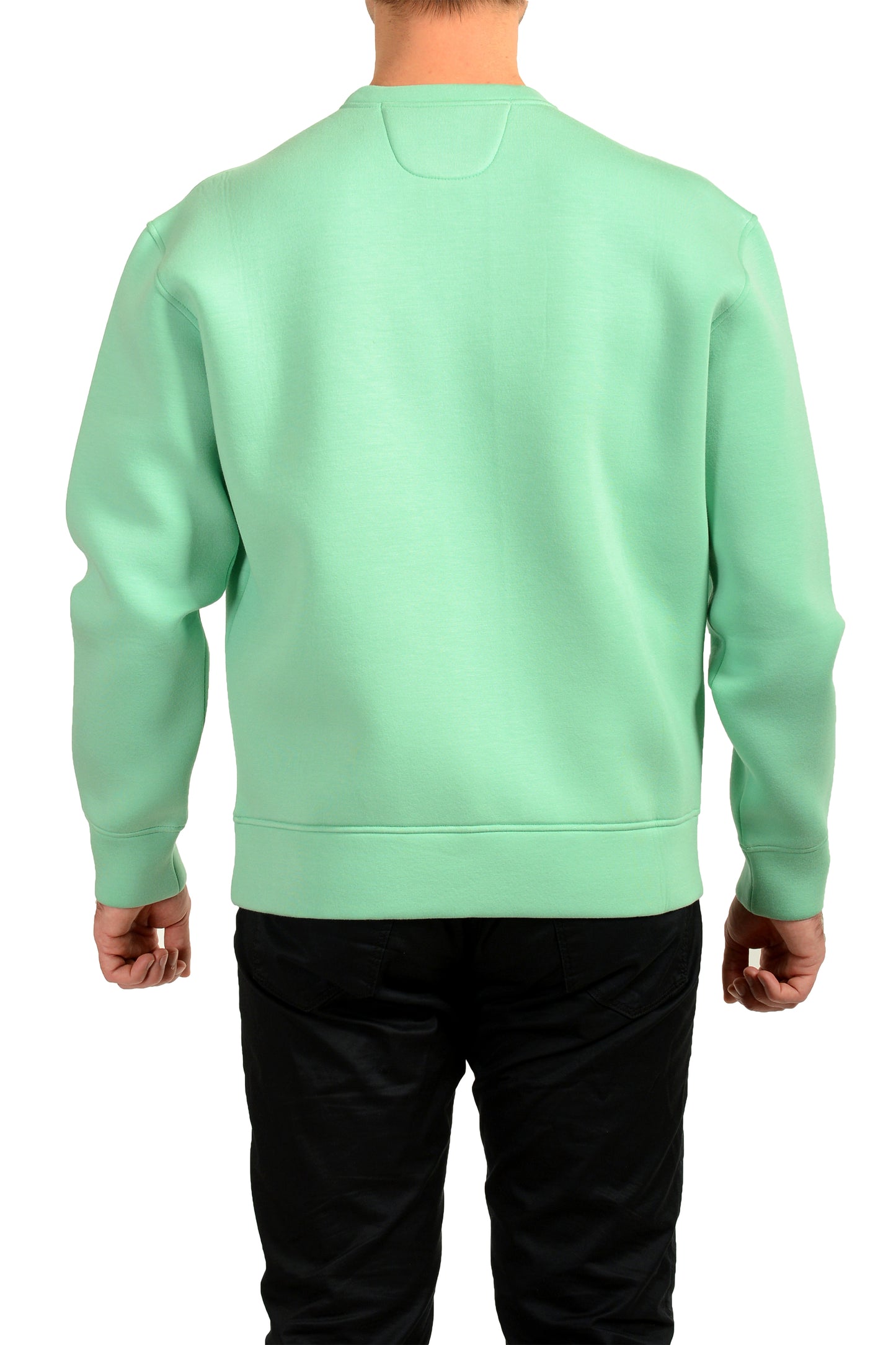 Scuderia Ferrari Men's Mint Embellished F-Lunga Sweatshirt Sweater US S IT 48