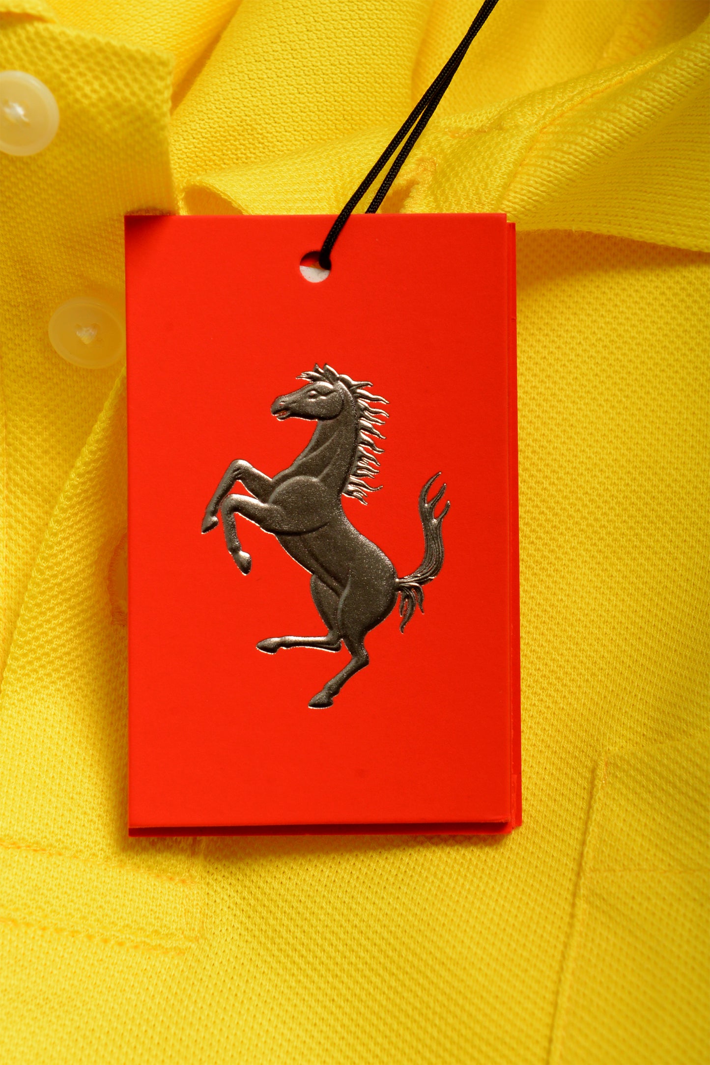 Scuderia Ferrari Men's Piquet Pr. Horse Short Sleeve Polo Shirt US 3XL IT 58