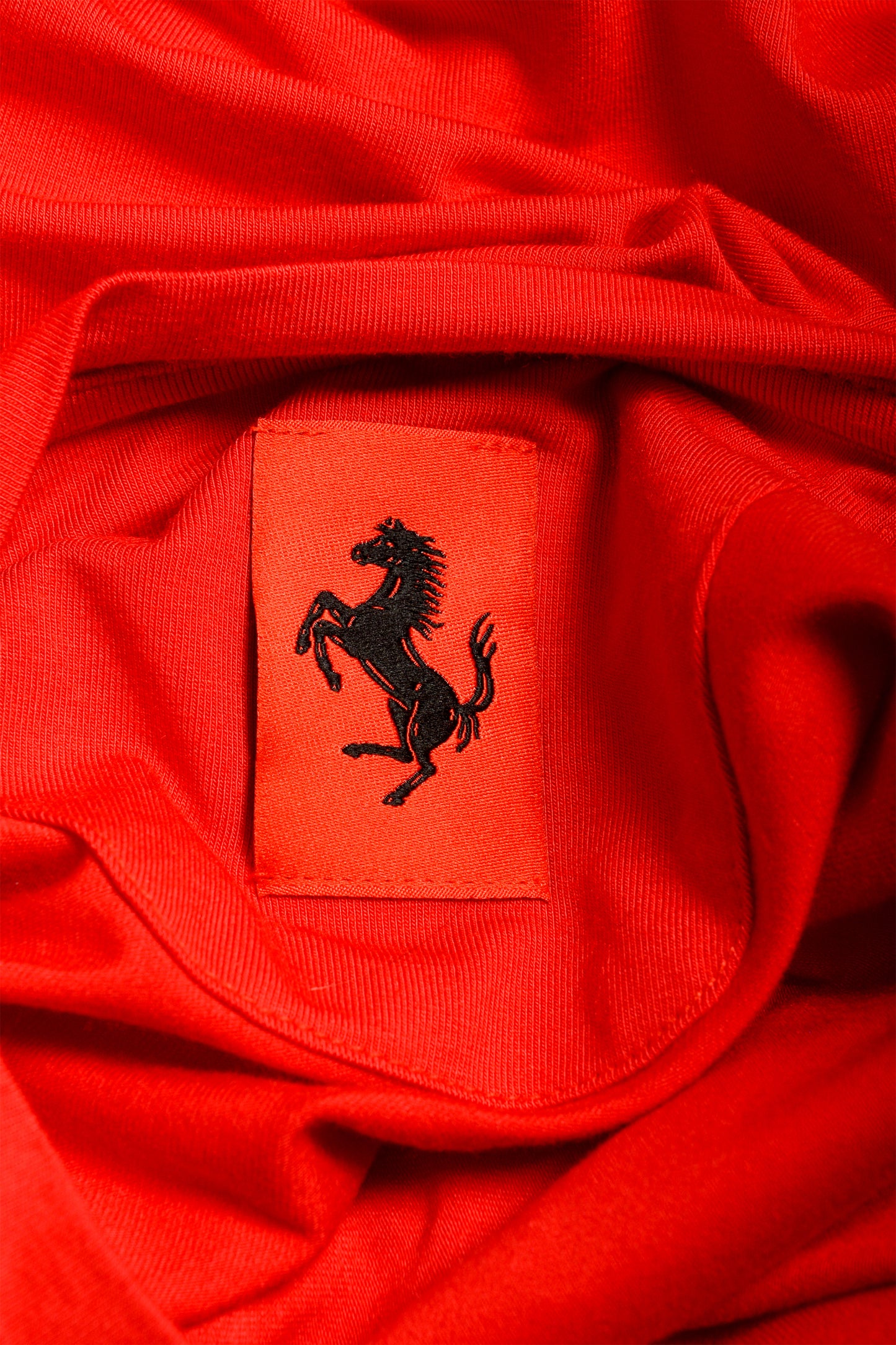 Scuderia Ferrari Men's Red V-Neck Short Sleeve T-Shirt US 3XL IT 58
