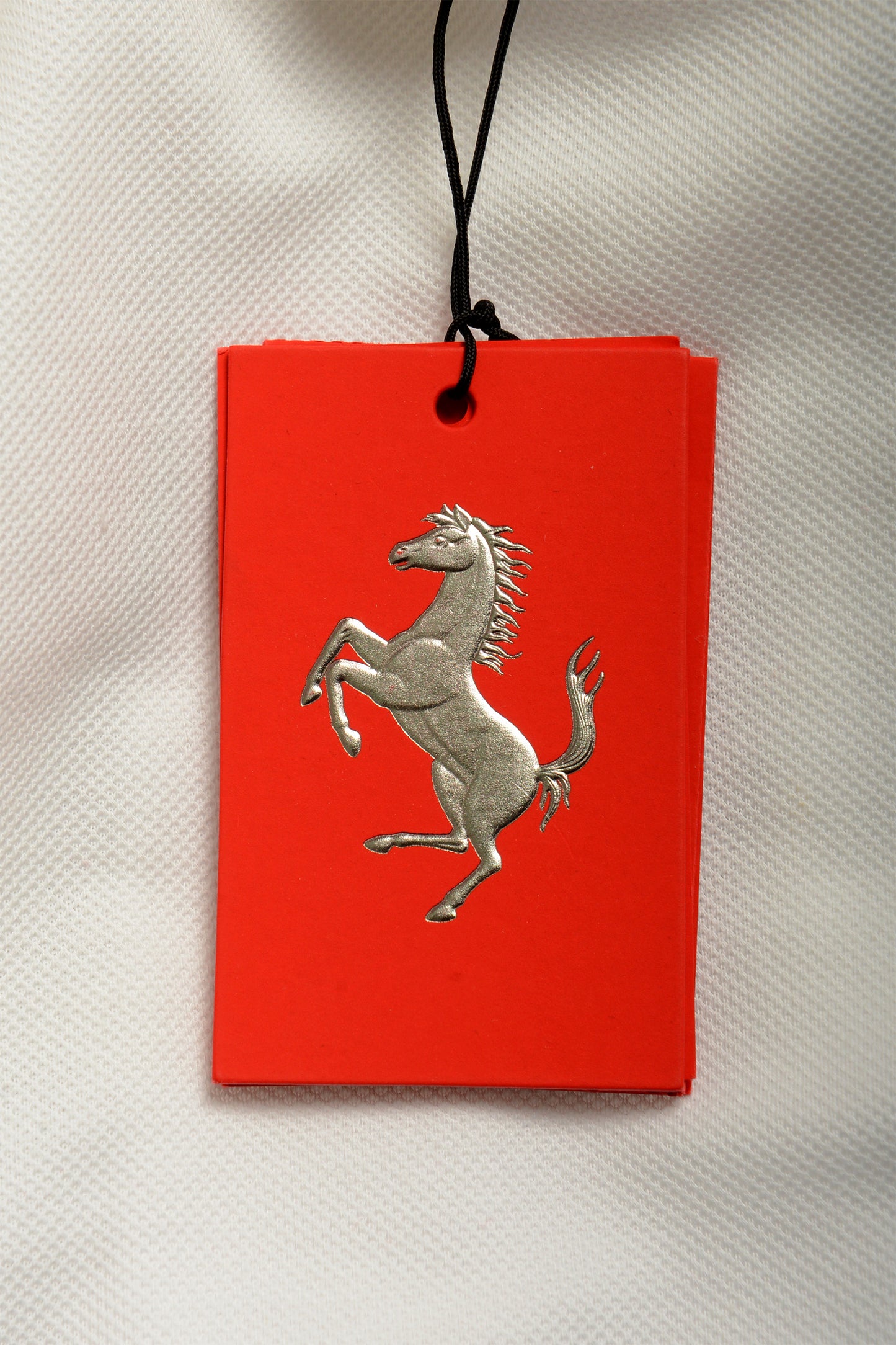 Scuderia Ferrari Men's Piquet Pr. Horse Short Sleeve Polo Shirt US 3XL IT 58