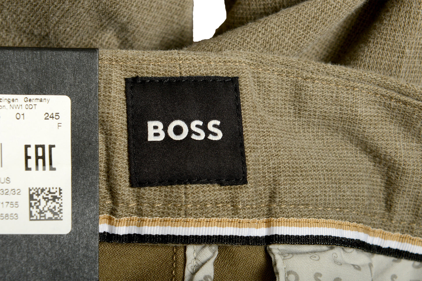 Hugo Boss Men's "H-Kaiton1-DPL-Cargo" Slim Fit Pleated Pants US 32/32 IT 32/32