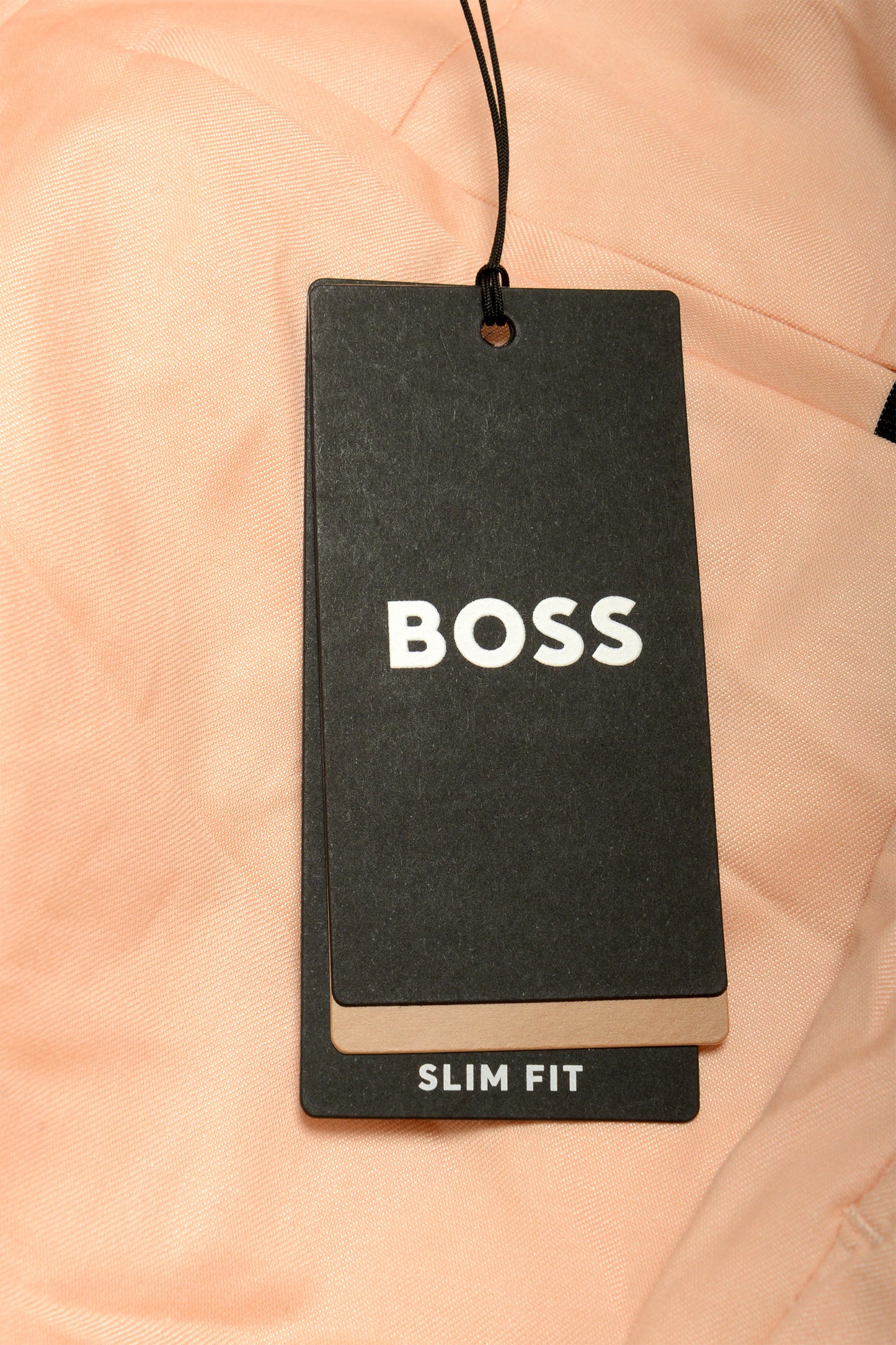 Hugo Boss Men's "H-Genius-252" Salmon Pink Slim Fit Wool Pants US 32R IT 48
