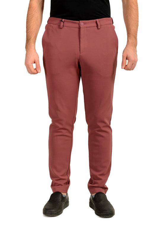 Hugo Boss Men's "P-Genius-J-CW-WG-251" Slim Fit Purple Pants US 32R IT 48