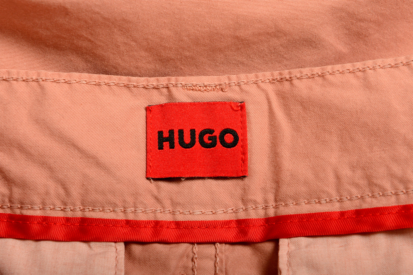 Hugo Boss Men's "Zeebo243D" Salmon Pink Casual Pants US 32/32 IT 32/32