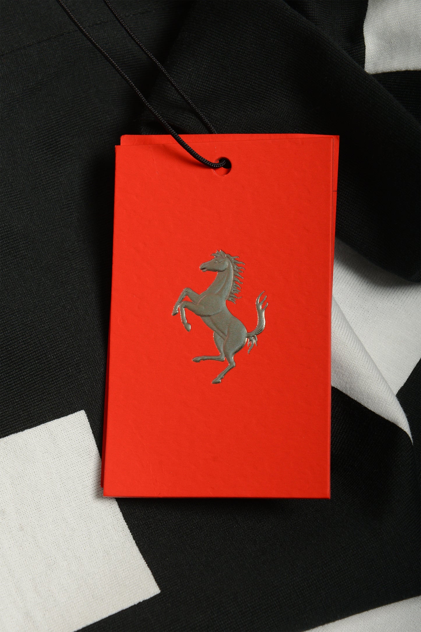 Scuderia Ferrari Men's Printed Logo Short Sleeve T-Shirt US L IT 52
