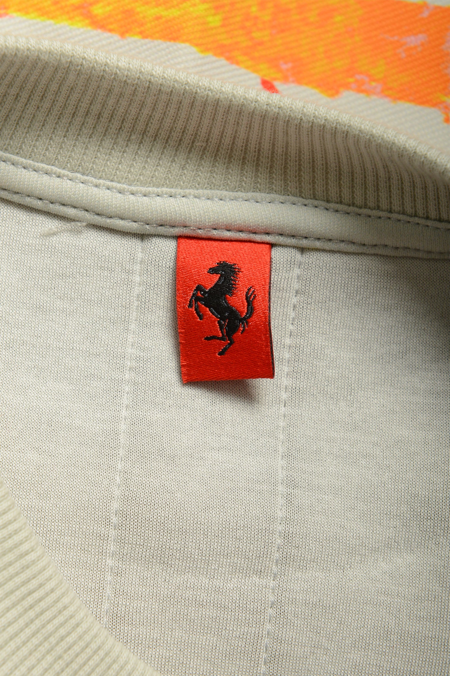 Scuderia Ferrari Fluid Bonded Twill Graffiti C-Neck Sweatshirt US XL IT 54