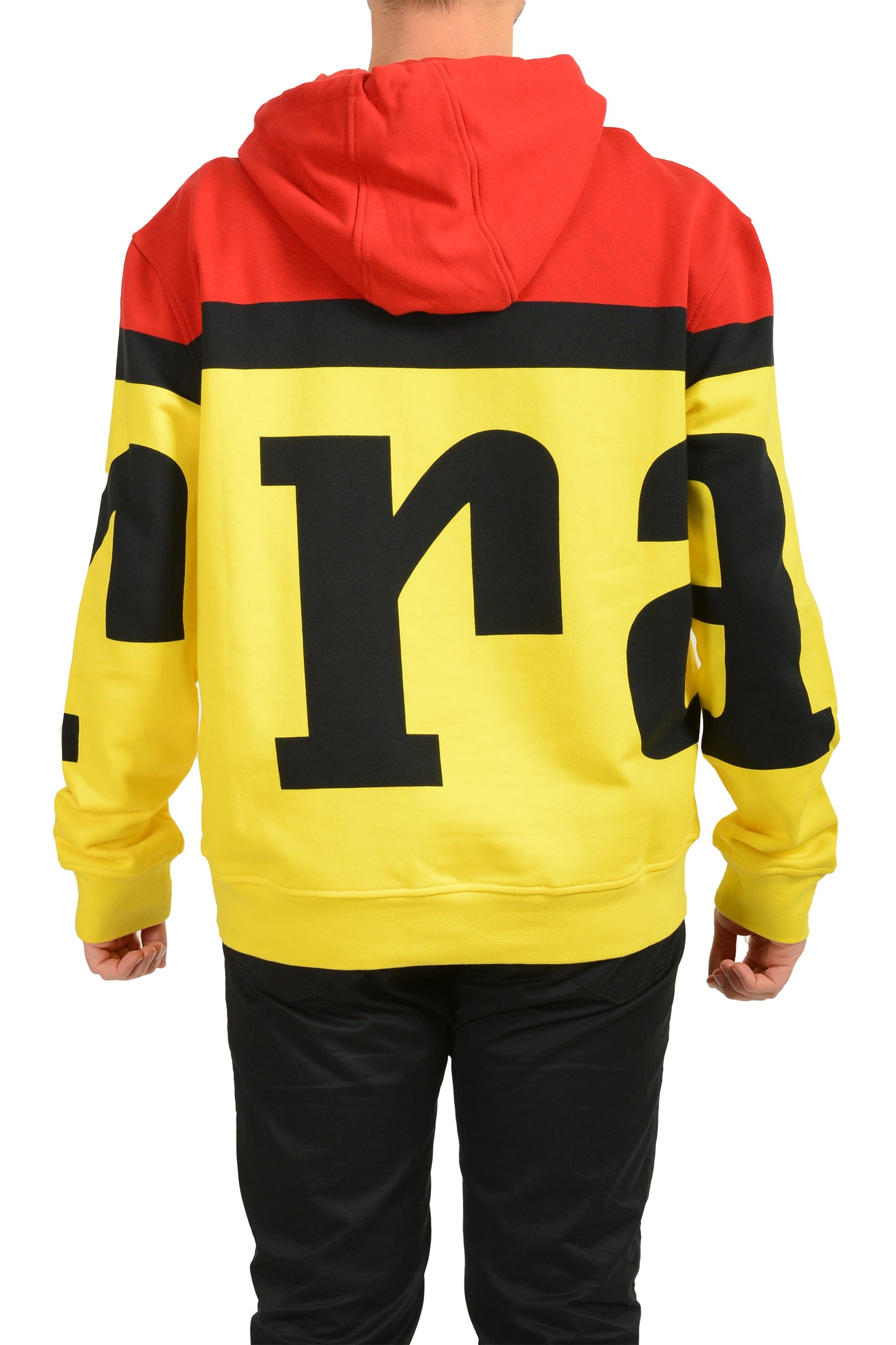 Scuderia Ferrari Fluid Multicolor Logo Print Hooded Sweater Hoodie US 2XL IT 56
