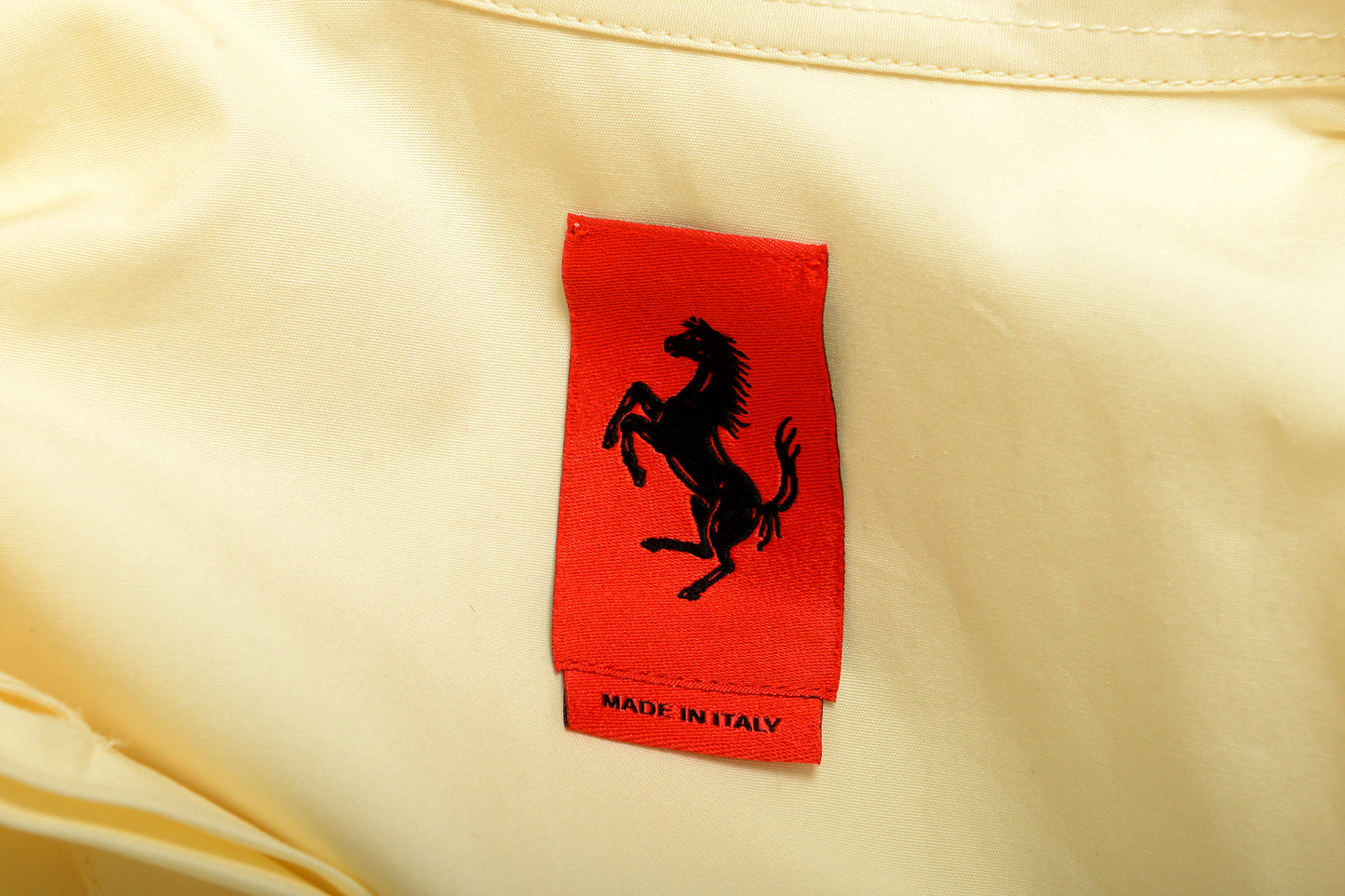 Scuderia Ferrari Women's Ivory Popeline Long Sleeve Dress US S IT 40
