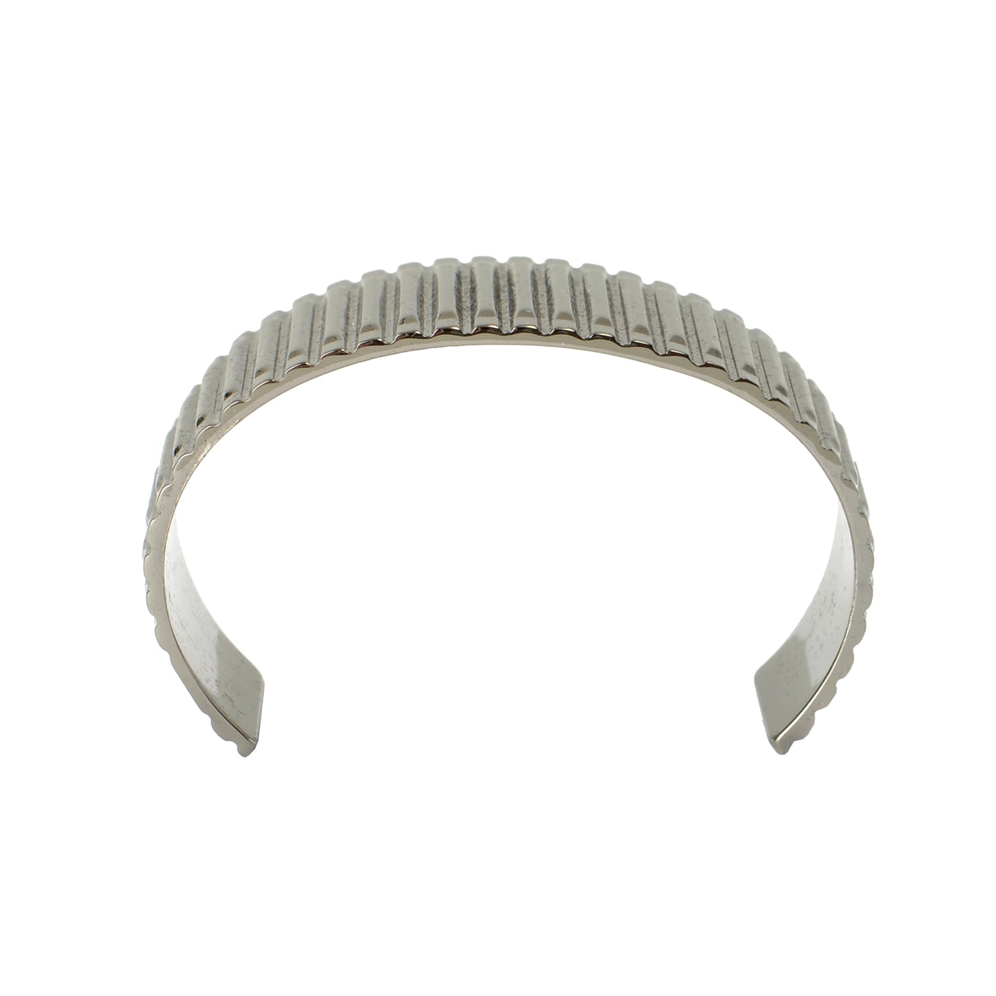 Scuderia Ferrari Silver Color Ruthenium Meccanico 100% Brass Bracelet