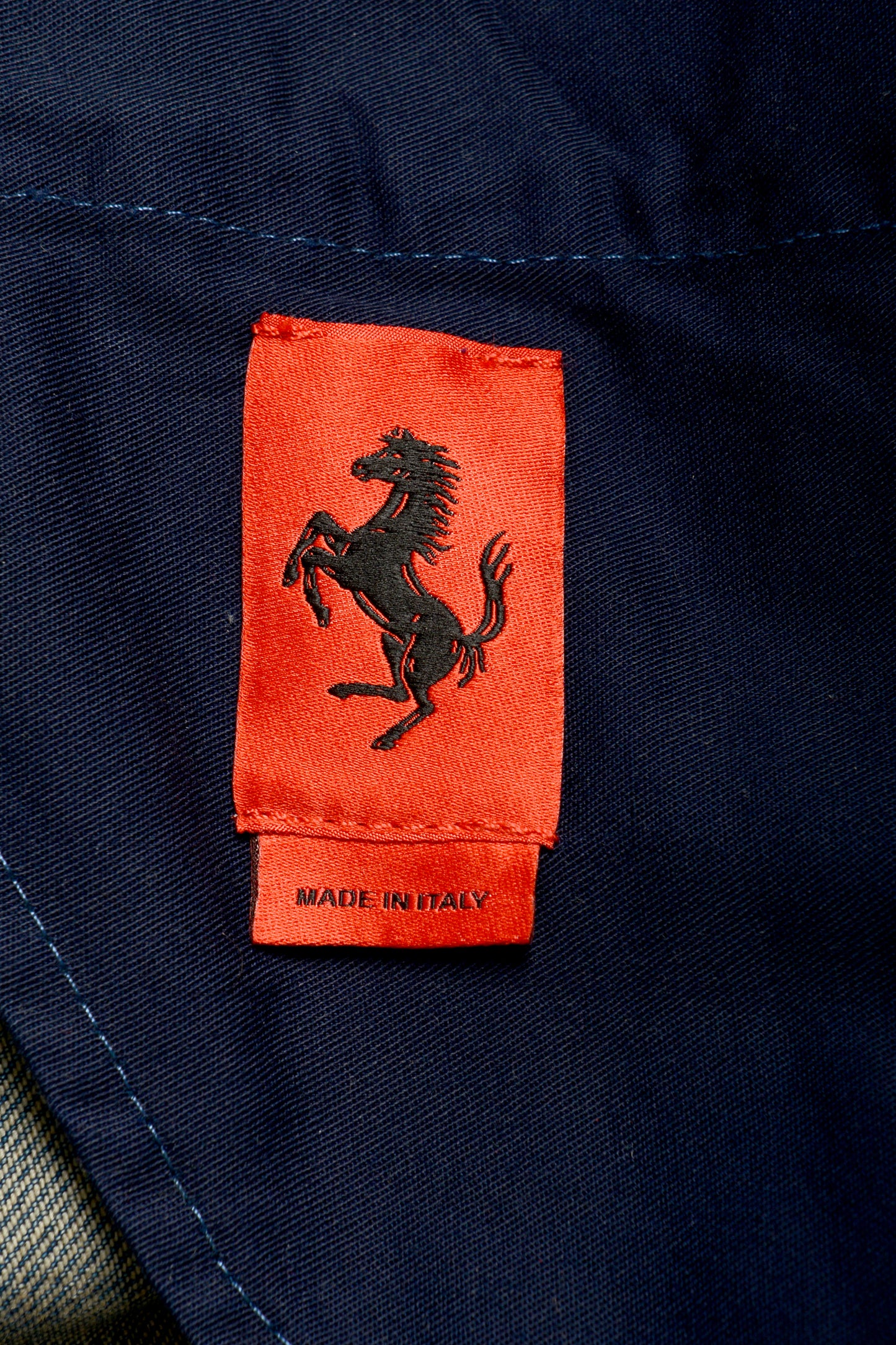 Scuderia Ferrari Men's Marmorized Dark Wash Denim 5 Pocket Jeans US 36 IT 52