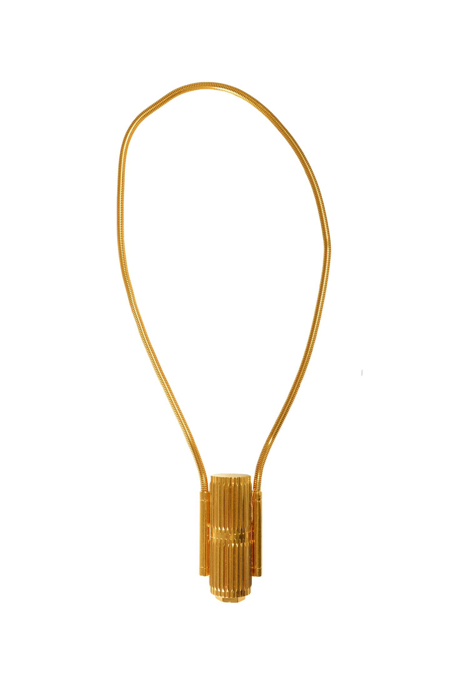 Scuderia Ferrari Gold Color Circuit Necklace Racing Capsule