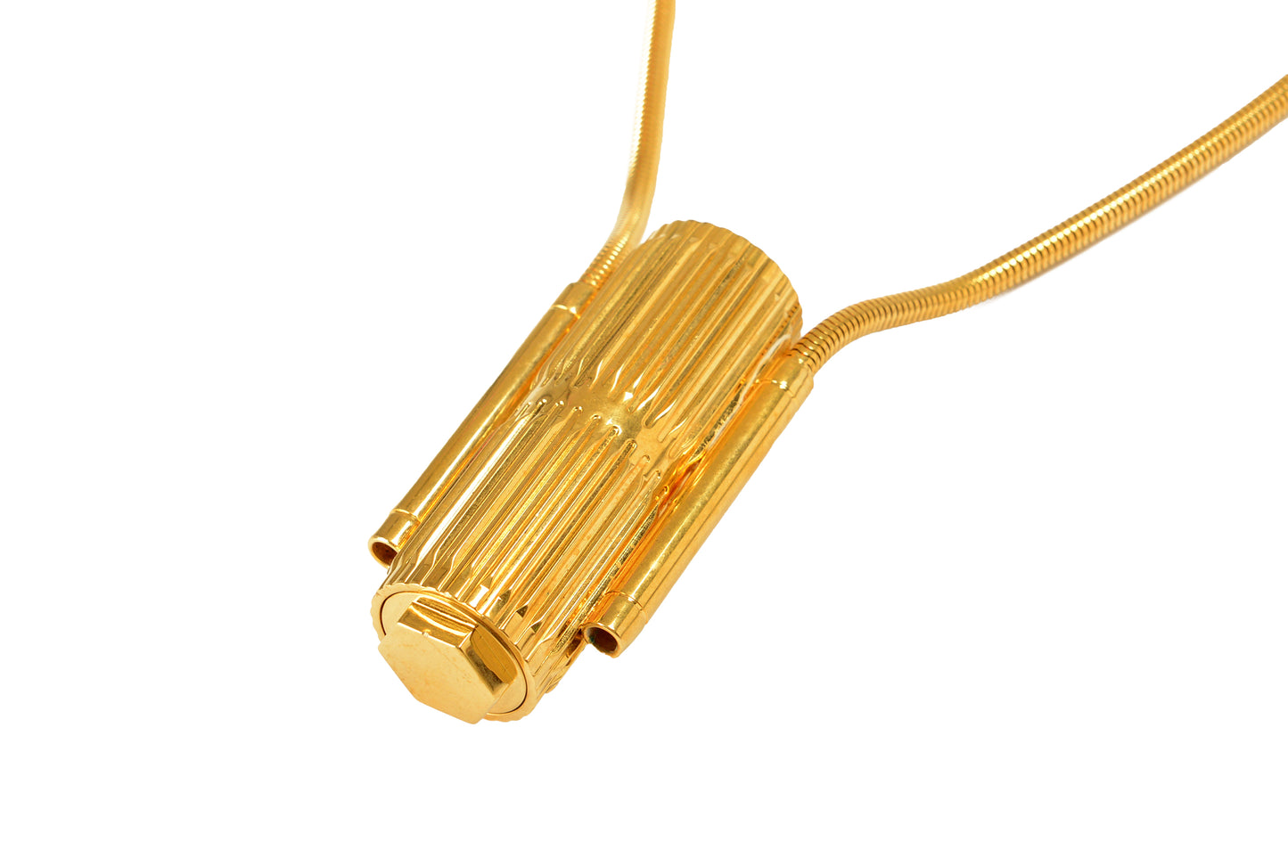 Scuderia Ferrari Gold Color Circuit Necklace Racing Capsule