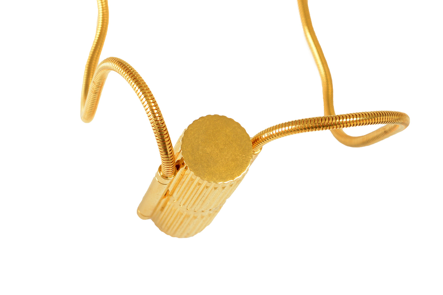 Scuderia Ferrari Gold Color Circuit Necklace Racing Capsule
