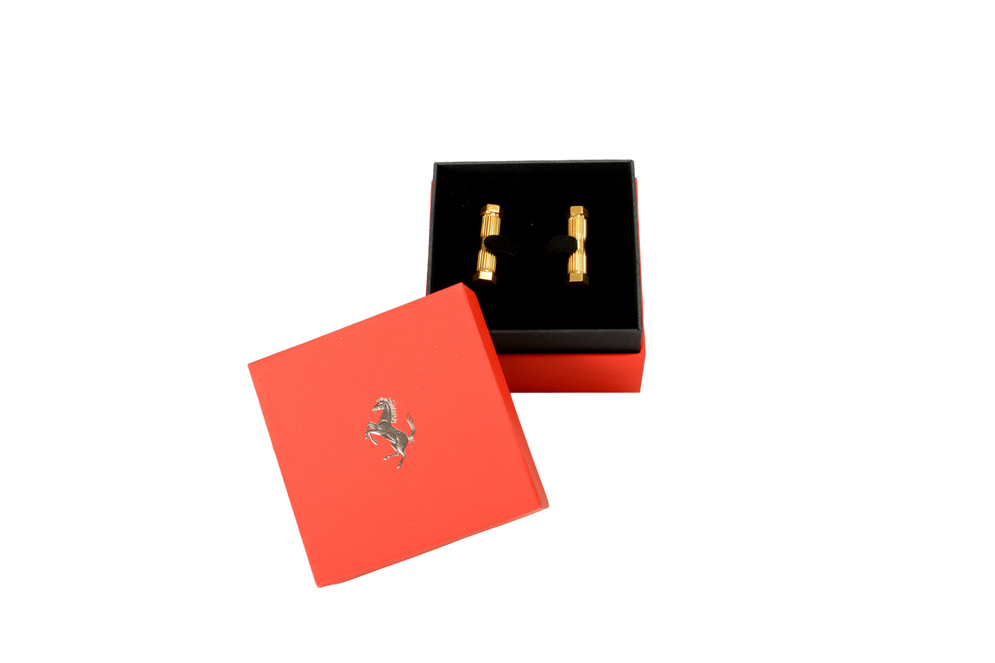 Scuderia Ferrari Gold Color 100% Brass Mechanical Earrings