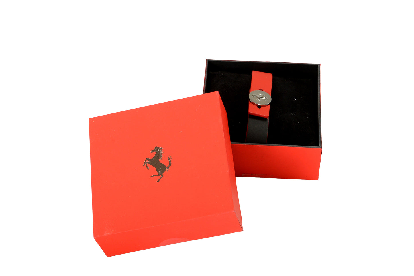 Scuderia Ferrari "Second Life" Two Tone Leather Bracelet