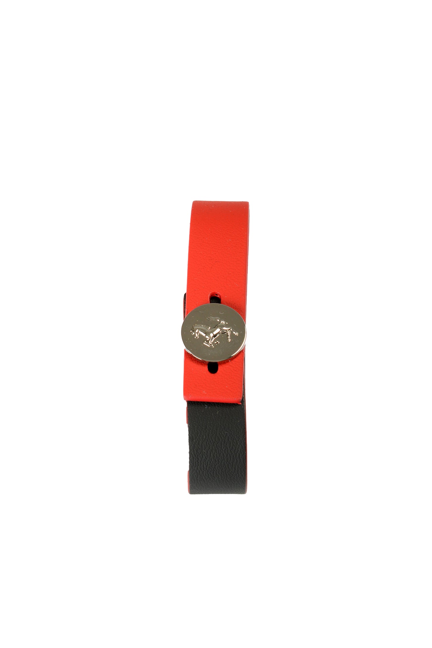 Scuderia Ferrari "Second Life" Two Tone Leather Bracelet