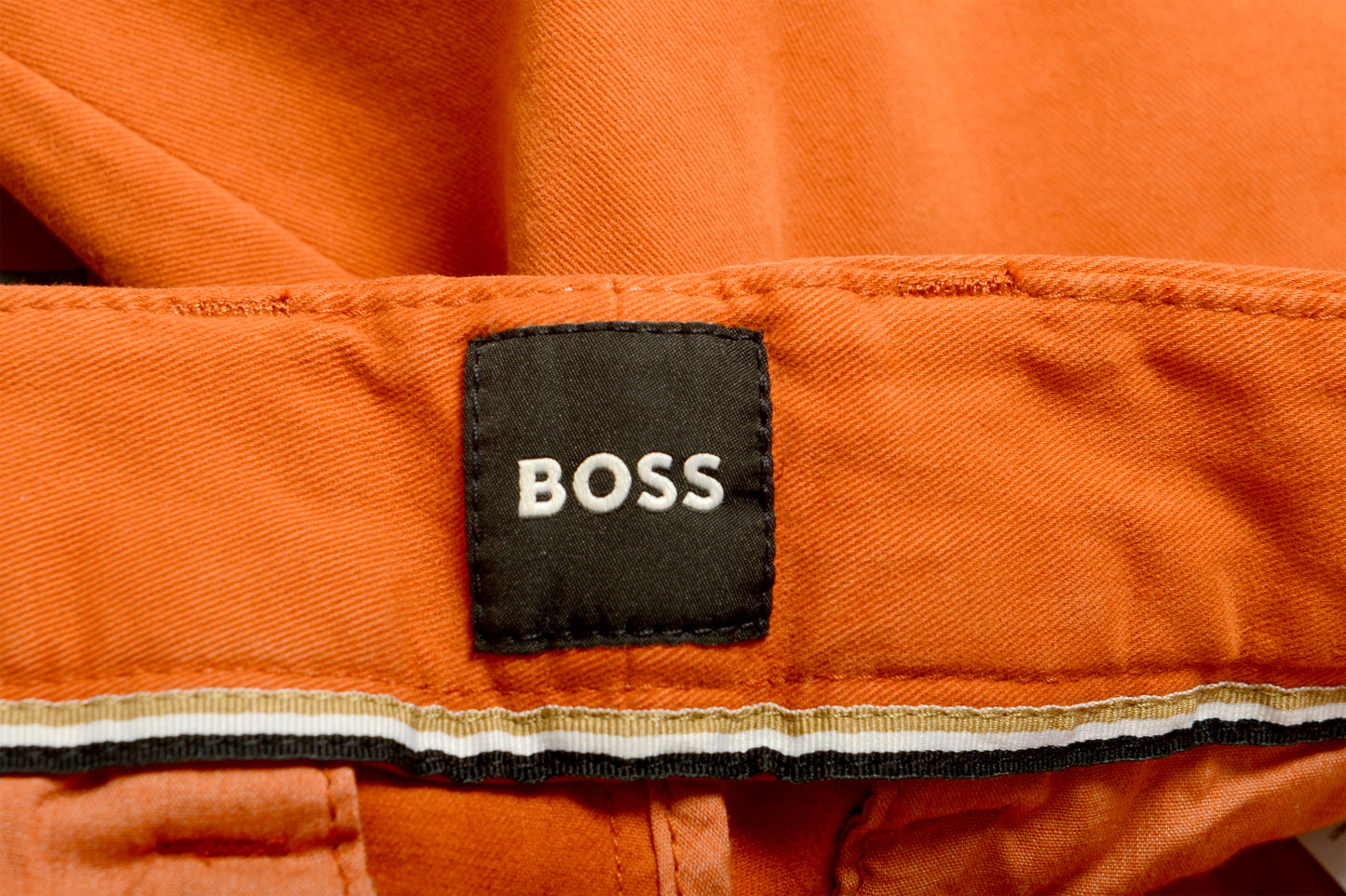 Hugo Boss "H-Kaiton1" Slim Fit Orange Flat Front Pants US 32/32 IT 32/32