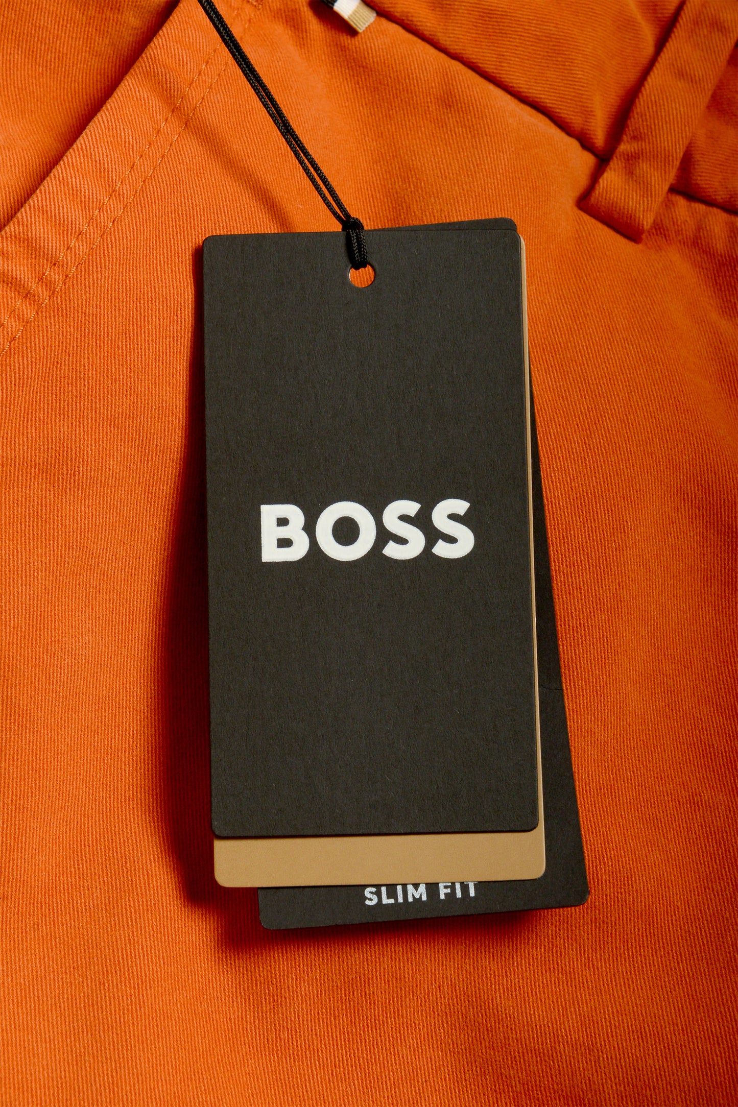 Hugo Boss "H-Kaiton1" Slim Fit Orange Flat Front Pants US 32/32 IT 32/32
